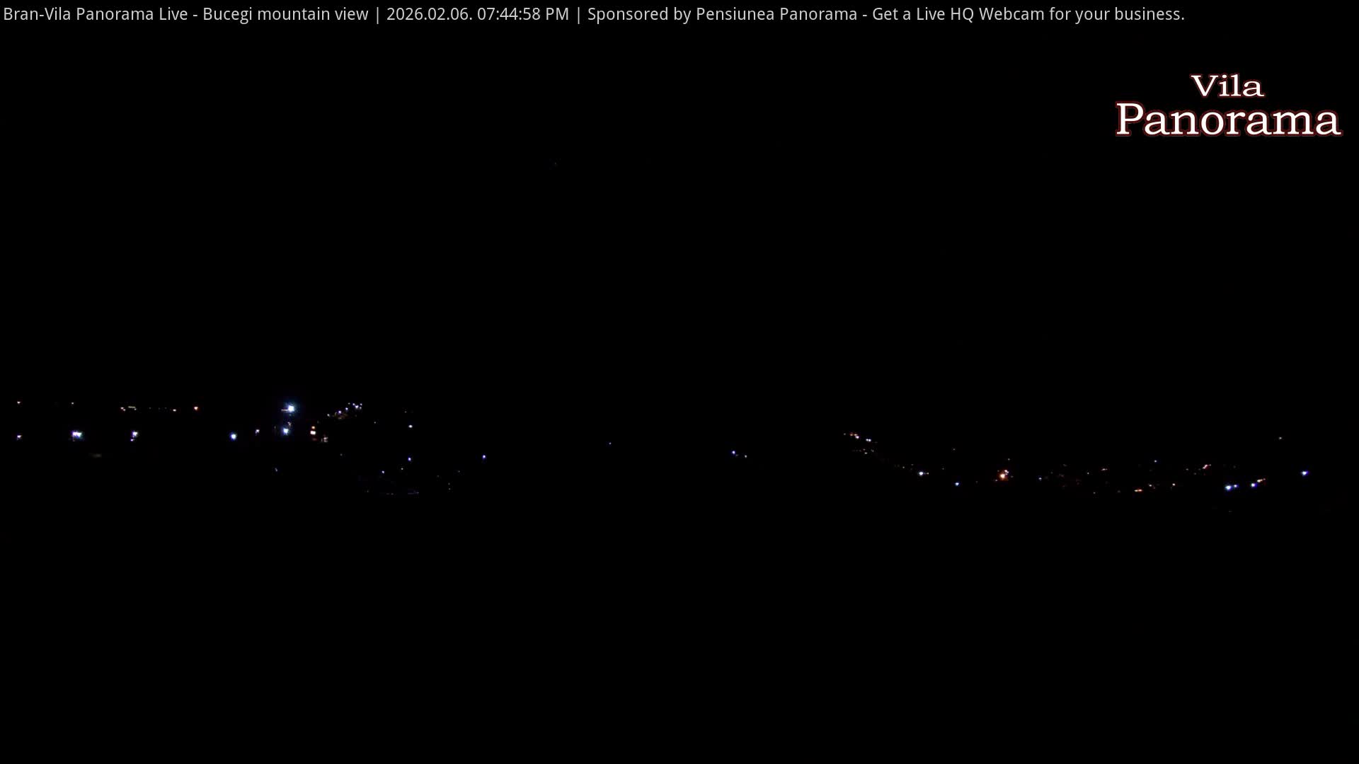 Bucegi Mountain View from Bran Live Cam - Bran,  Braşov, Romania