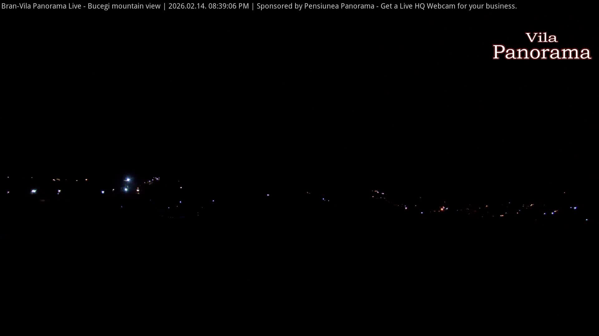 Bucegi Mountain View from Bran Live Cam - Bran,  Braşov, Romania