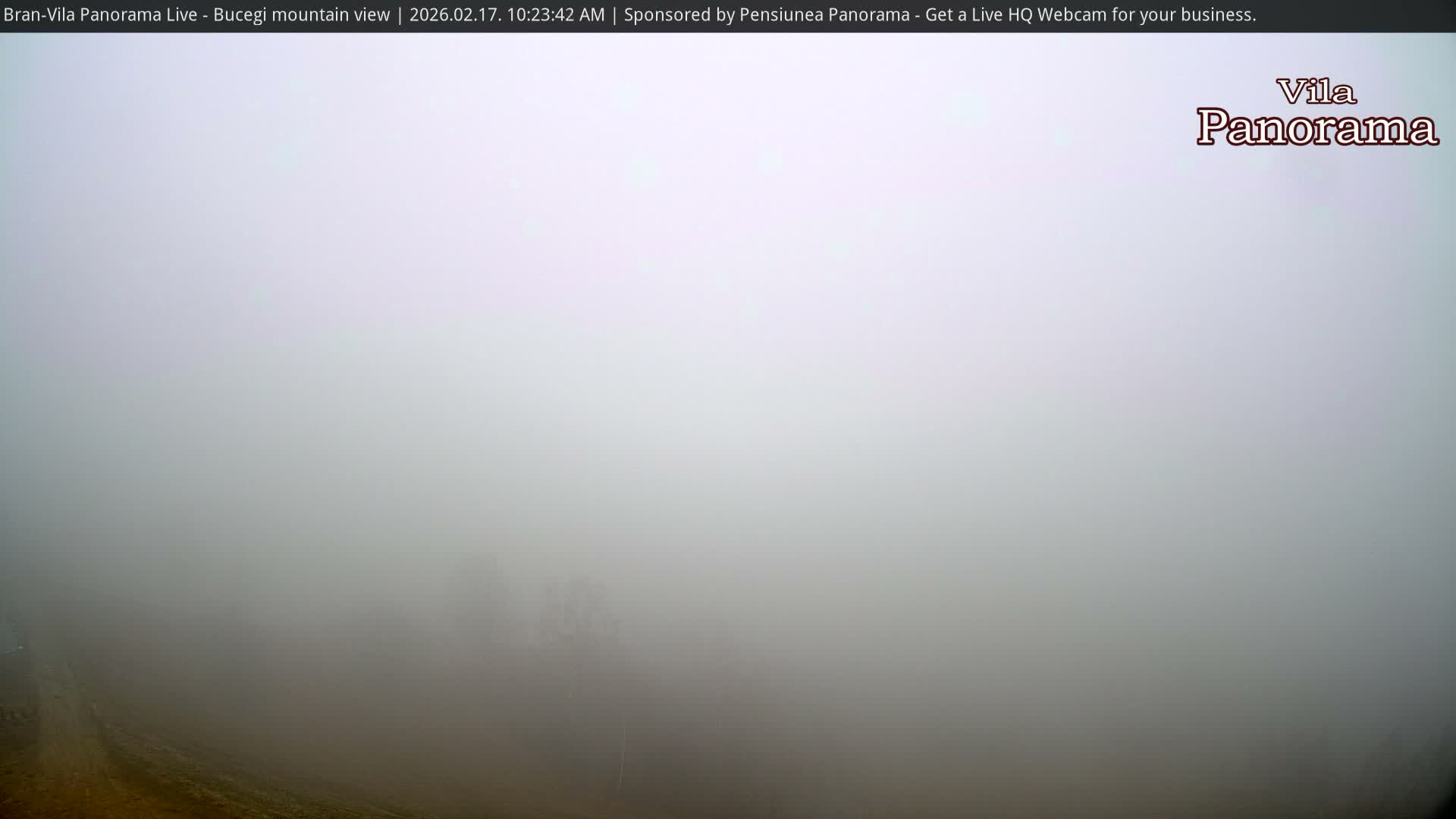 Bucegi Mountain View from Bran Live Cam - Bran,  Braşov, Romania