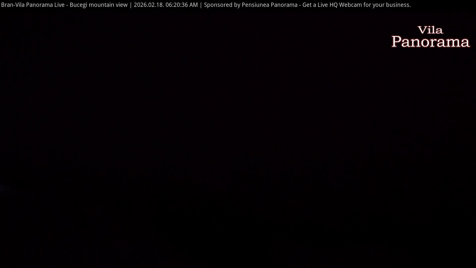 Bucegi Mountain View from Bran Live Cam - Bran,  Braşov, Romania