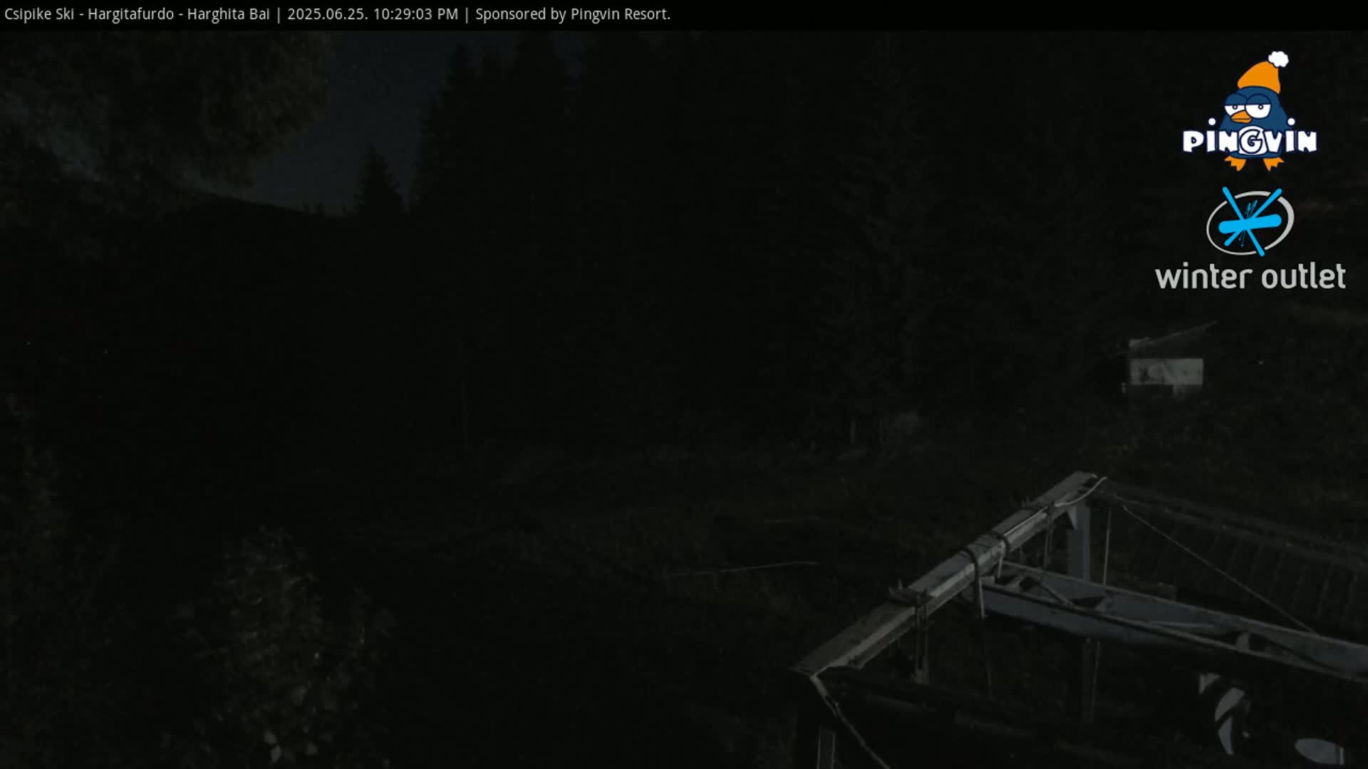 Harghita Băi, Hargitafurdo Ski Slope & Charlift Live Cam - Miercurea Ciuc, Harghita, Romania