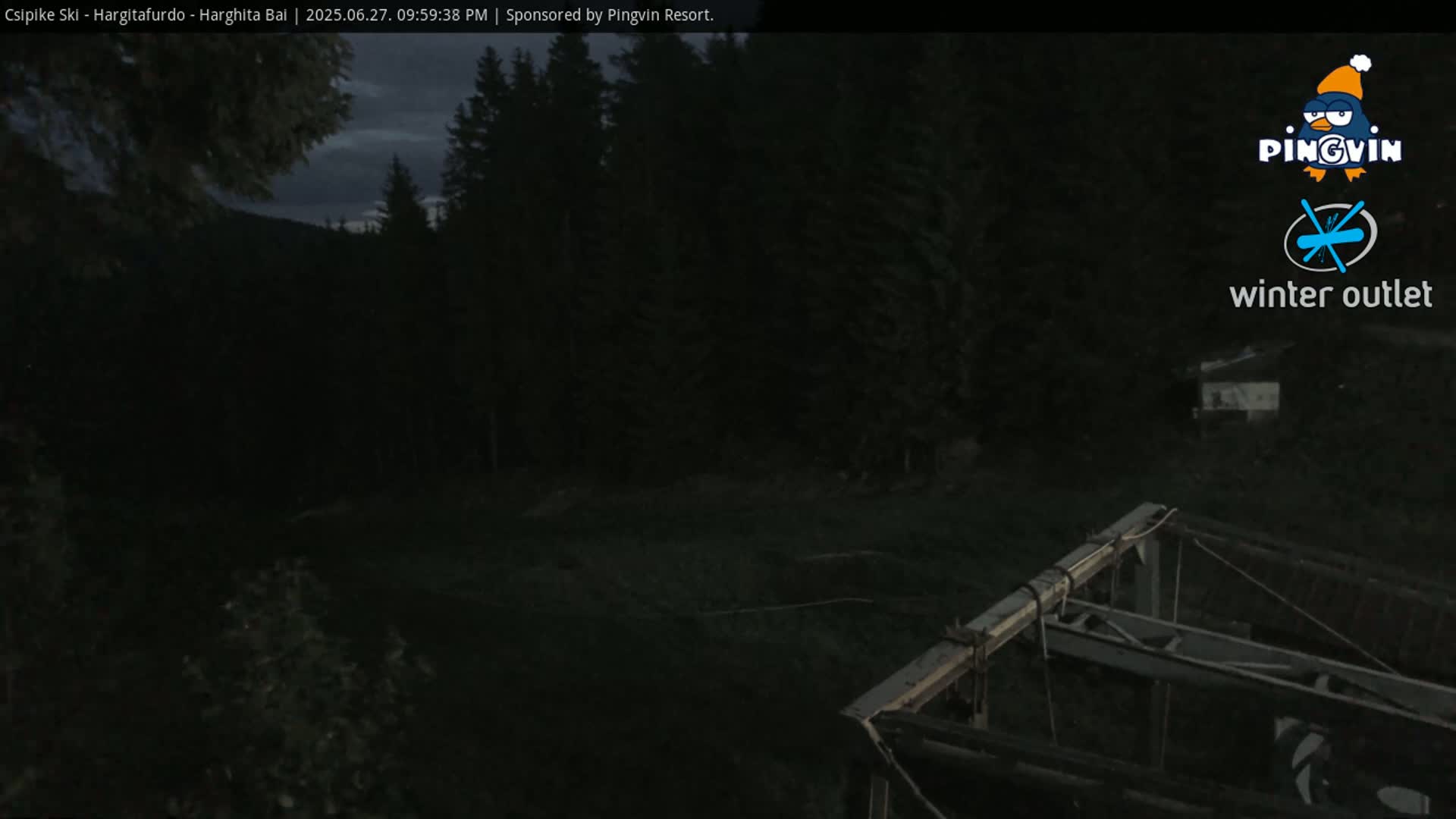 Harghita Băi, Hargitafurdo Ski Slope & Charlift Live Cam - Miercurea Ciuc, Harghita, Romania