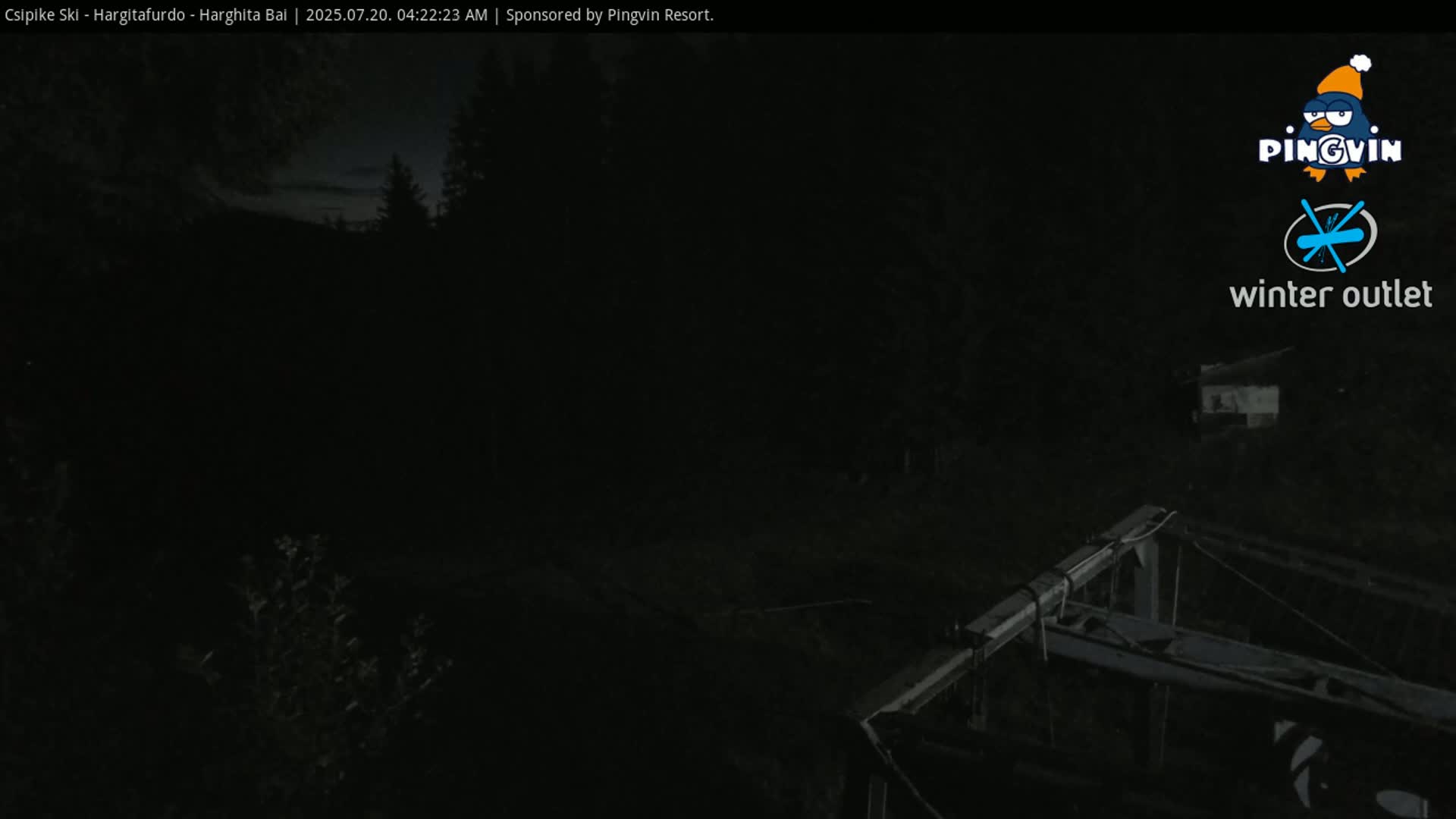 Harghita Băi, Hargitafurdo Ski Slope & Charlift Live Cam - Miercurea Ciuc, Harghita, Romania