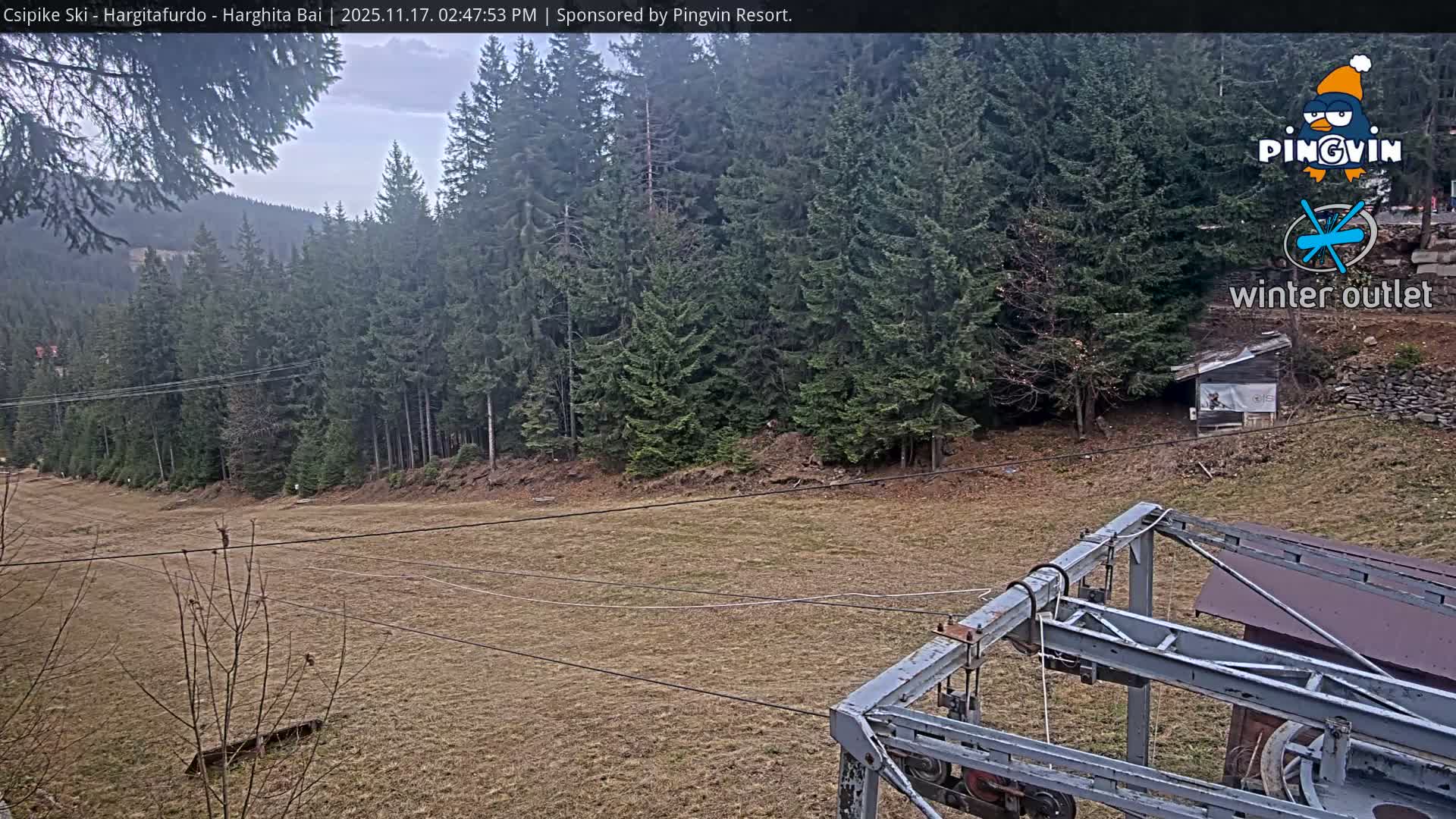 Harghita Băi, Hargitafurdo Ski Slope & Charlift Live Cam - Miercurea Ciuc, Harghita, Romania