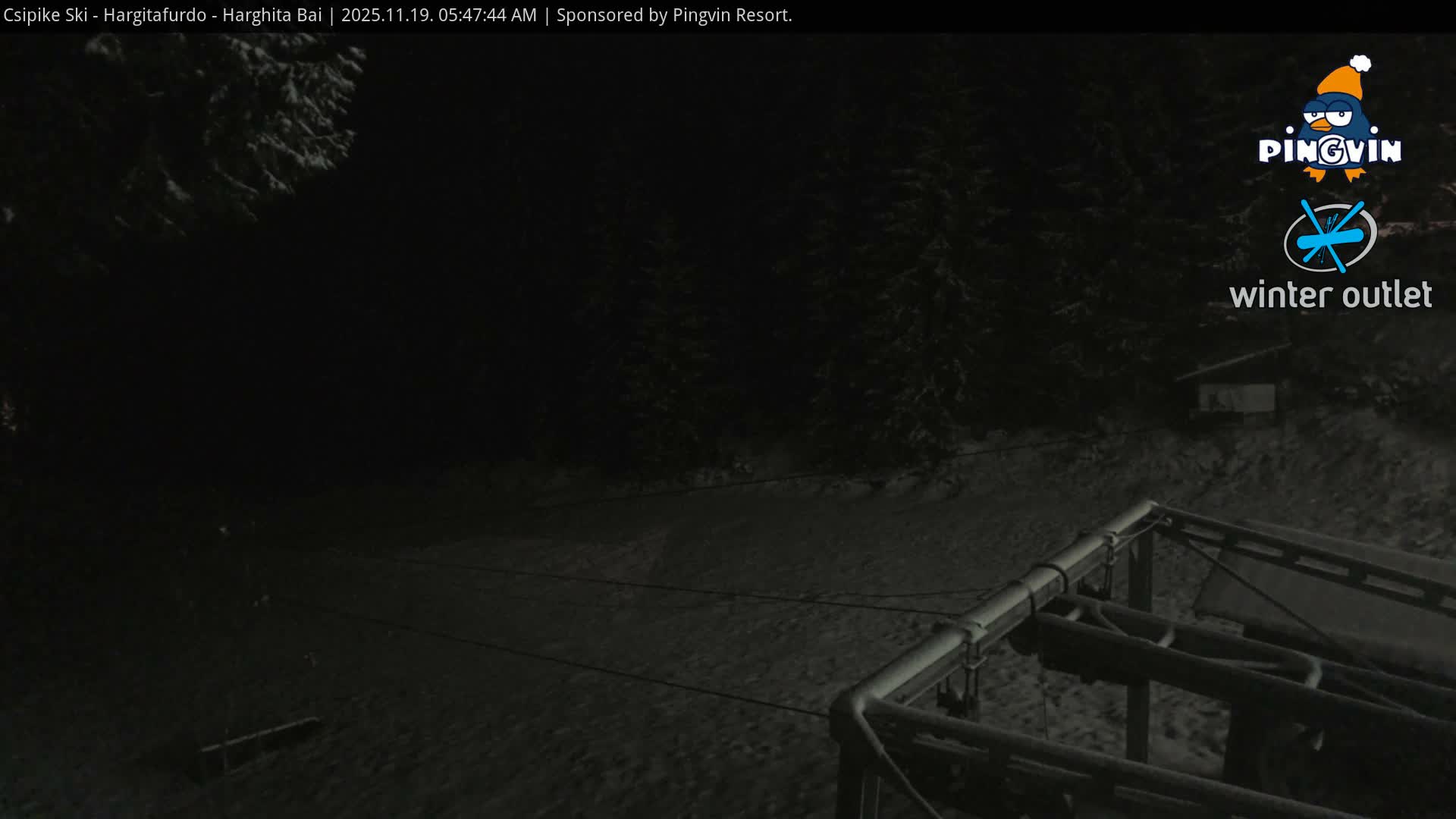 Harghita Băi, Hargitafurdo Ski Slope & Charlift Live Cam - Miercurea Ciuc, Harghita, Romania