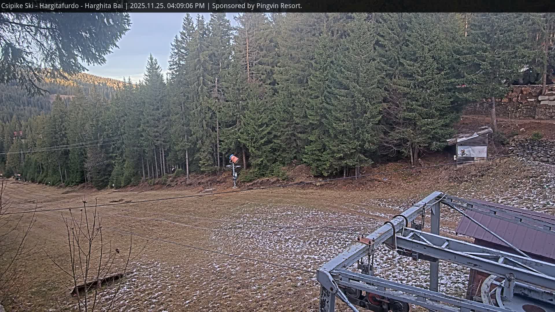 Harghita Băi, Hargitafurdo Ski Slope & Charlift Live Cam - Miercurea Ciuc, Harghita, Romania