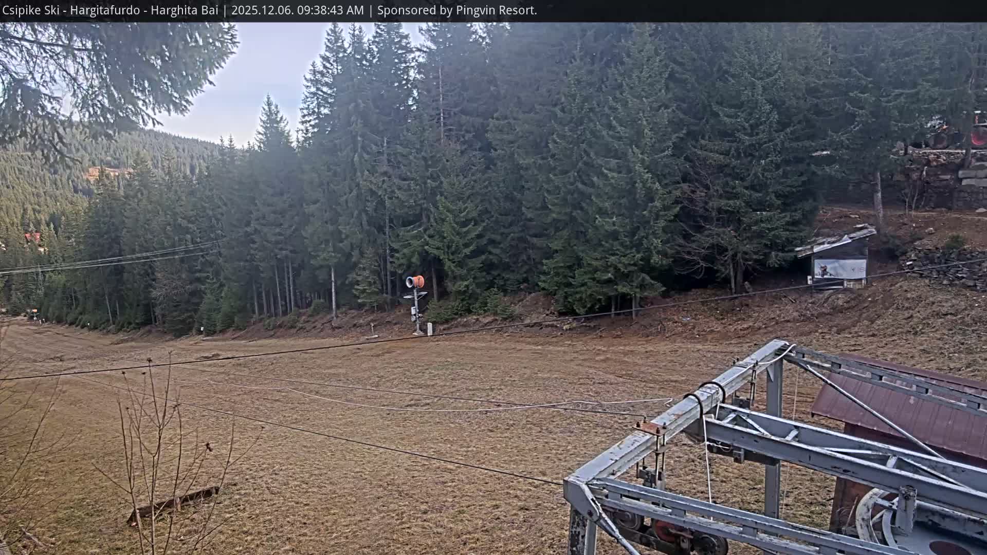 Harghita Băi, Hargitafurdo Ski Slope & Charlift Live Cam - Miercurea Ciuc, Harghita, Romania