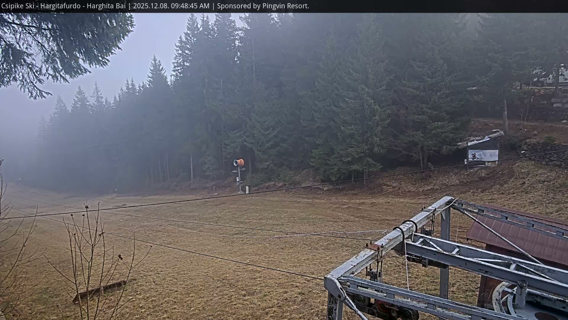 Harghita Băi, Hargitafurdo Ski Slope & Charlift Live Cam - Miercurea Ciuc, Harghita, Romania