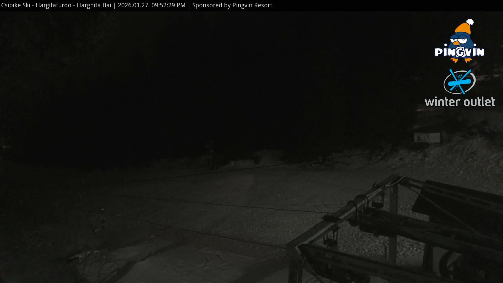 Harghita Băi, Hargitafurdo Ski Slope & Charlift Live Cam - Miercurea Ciuc, Harghita, Romania