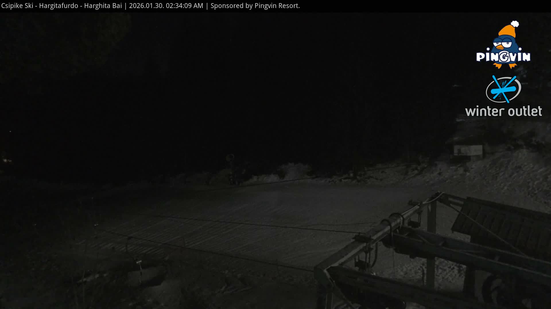 Harghita Băi, Hargitafurdo Ski Slope & Charlift Live Cam - Miercurea Ciuc, Harghita, Romania