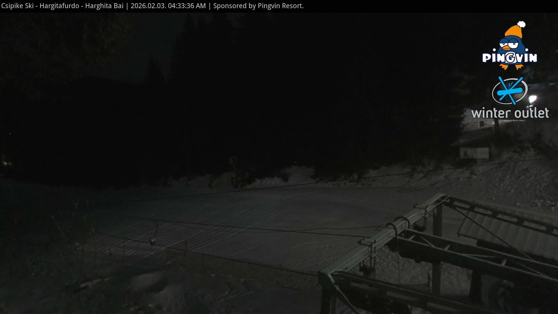 Harghita Băi, Hargitafurdo Ski Slope & Charlift Live Cam - Miercurea Ciuc, Harghita, Romania