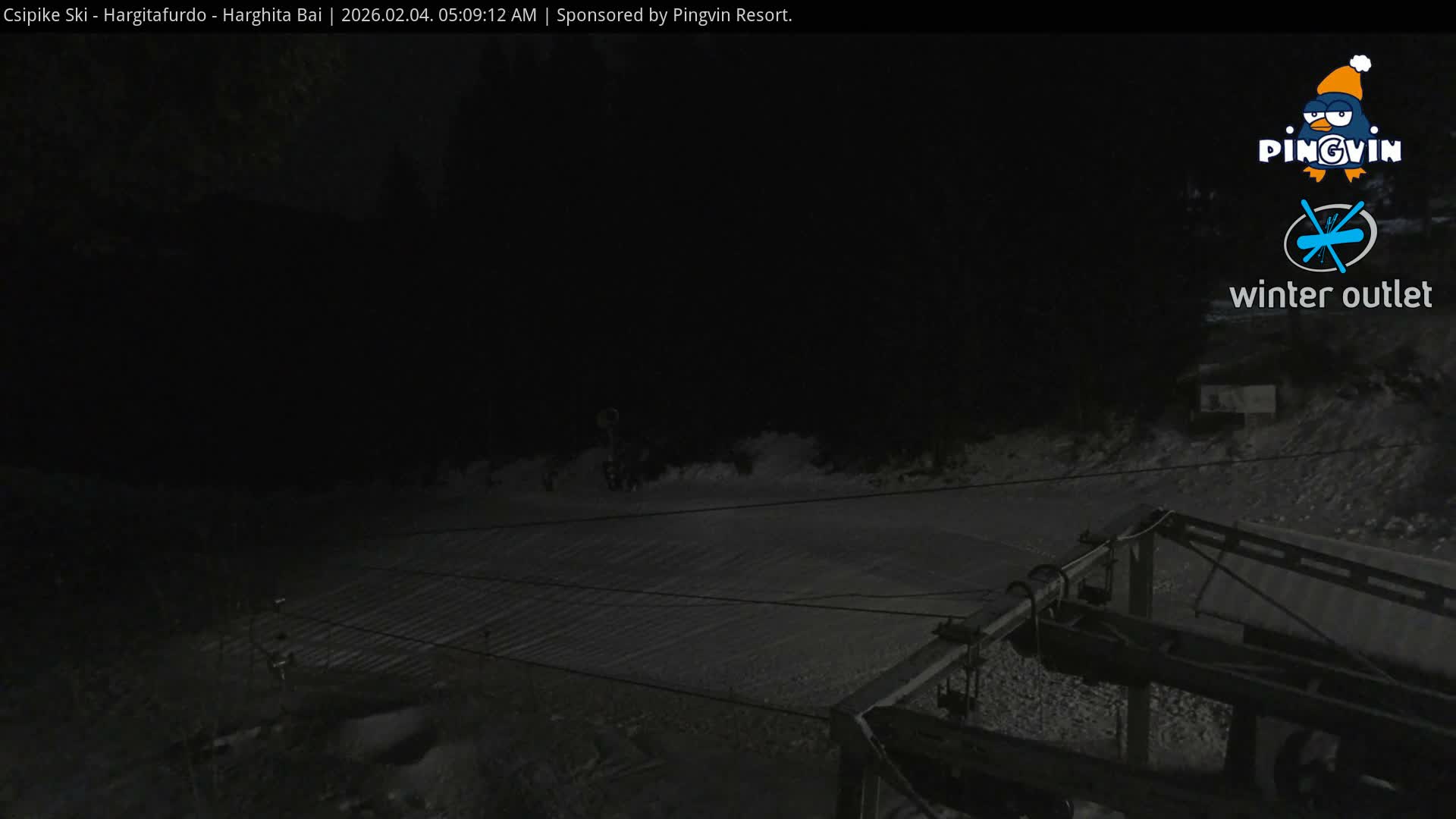 Harghita Băi, Hargitafurdo Ski Slope & Charlift Live Cam - Miercurea Ciuc, Harghita, Romania