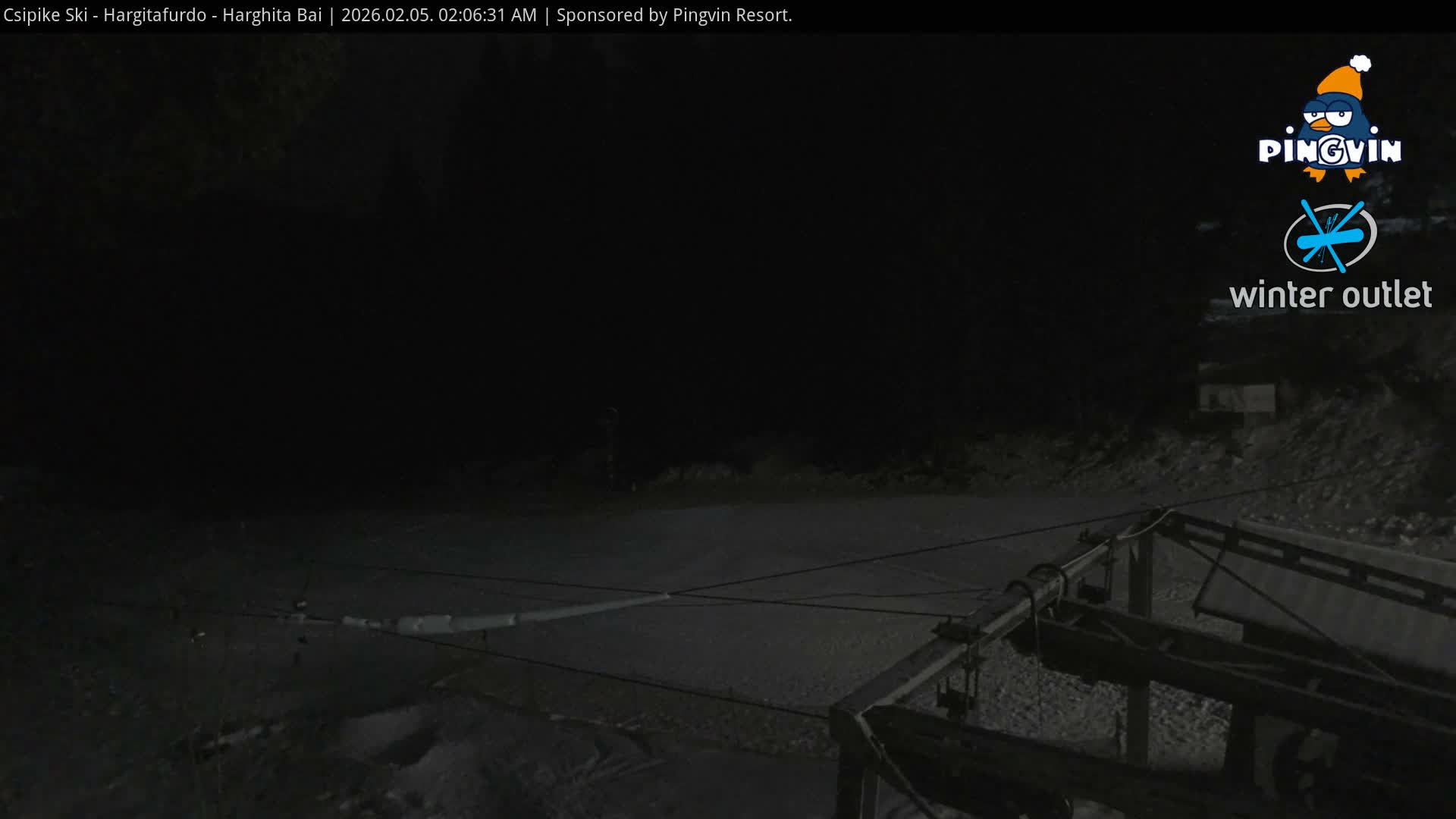 Harghita Băi, Hargitafurdo Ski Slope & Charlift Live Cam - Miercurea Ciuc, Harghita, Romania