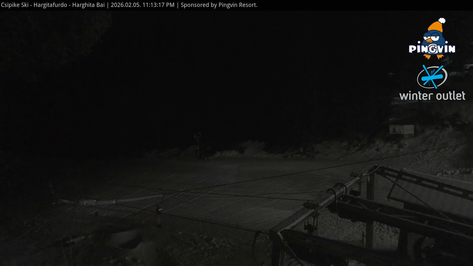 Harghita Băi, Hargitafurdo Ski Slope & Charlift Live Cam - Miercurea Ciuc, Harghita, Romania