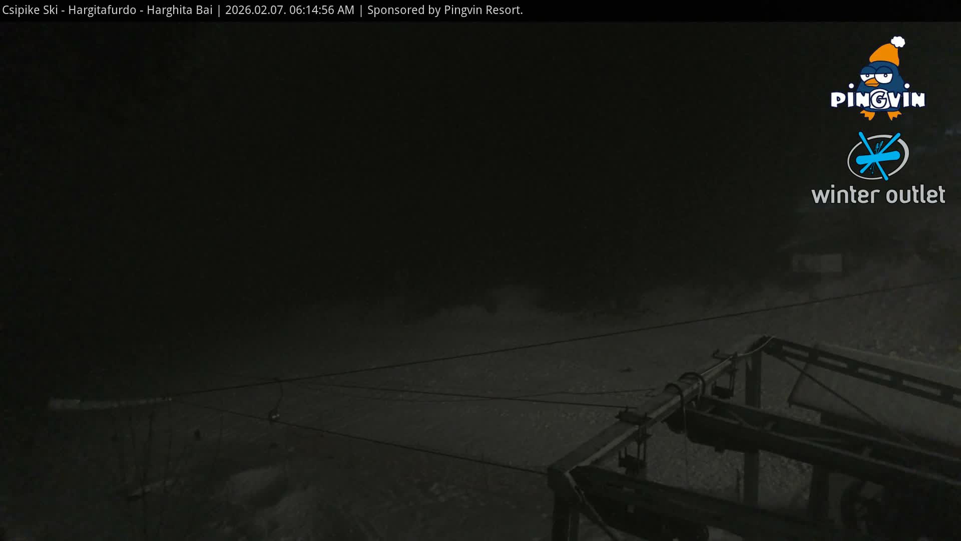 Harghita Băi, Hargitafurdo Ski Slope & Charlift Live Cam - Miercurea Ciuc, Harghita, Romania