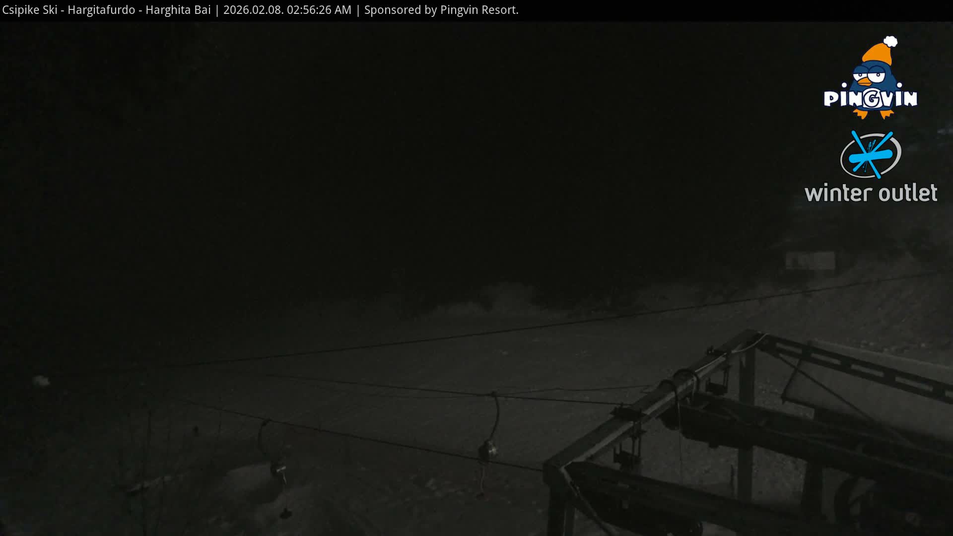 Harghita Băi, Hargitafurdo Ski Slope & Charlift Live Cam - Miercurea Ciuc, Harghita, Romania