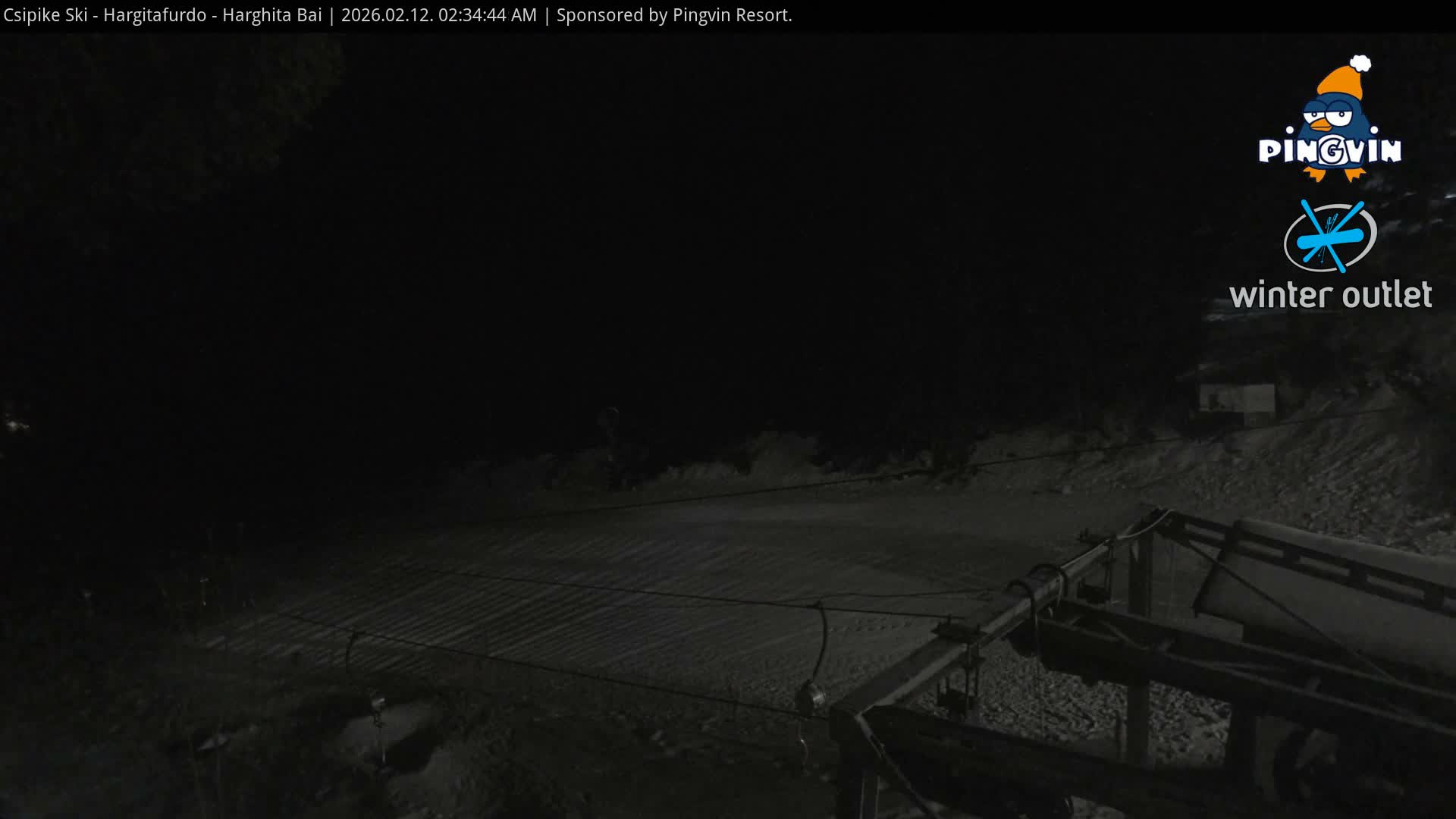 Harghita Băi, Hargitafurdo Ski Slope & Charlift Live Cam - Miercurea Ciuc, Harghita, Romania