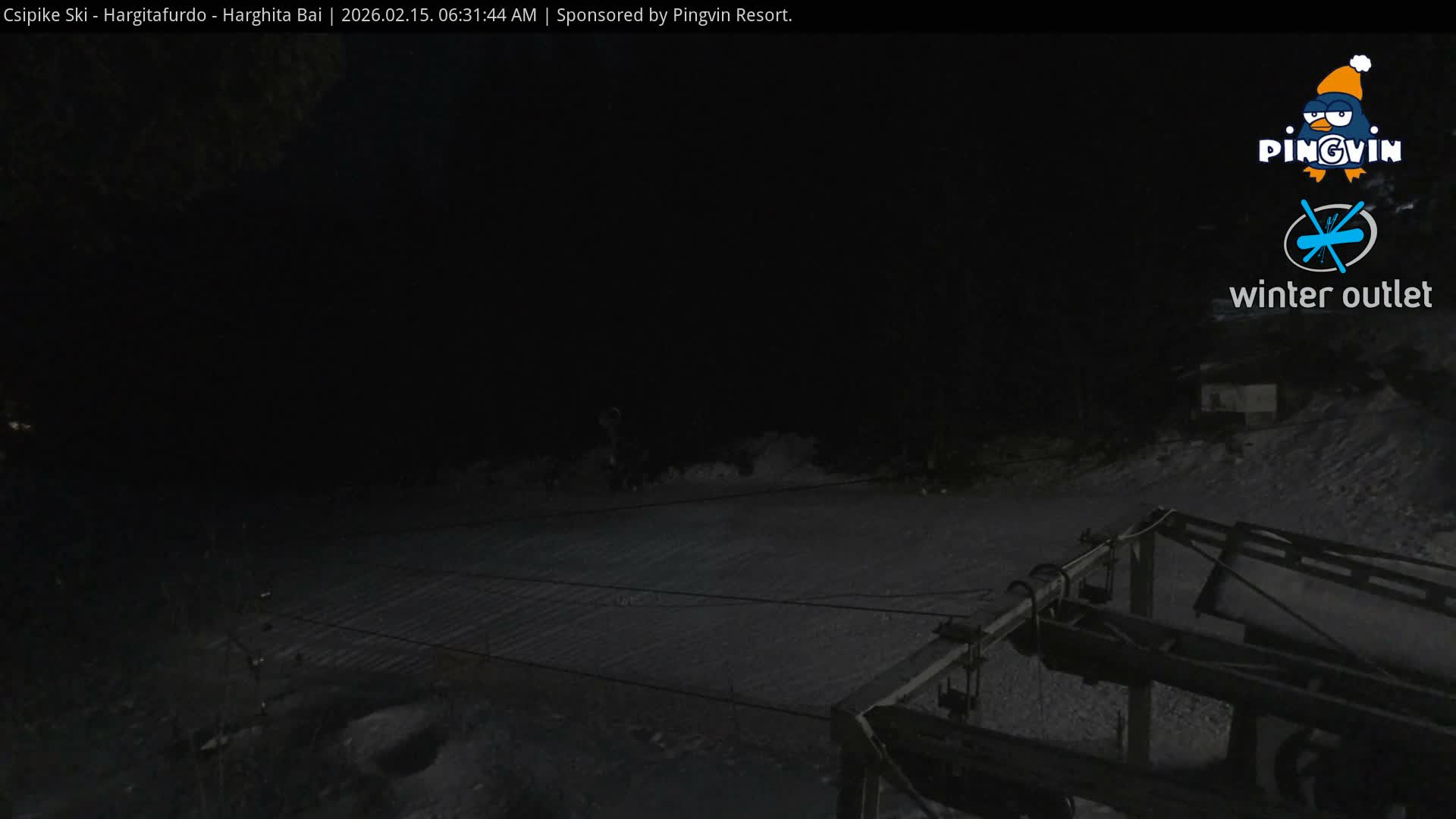 Harghita Băi, Hargitafurdo Ski Slope & Charlift Live Cam - Miercurea Ciuc, Harghita, Romania