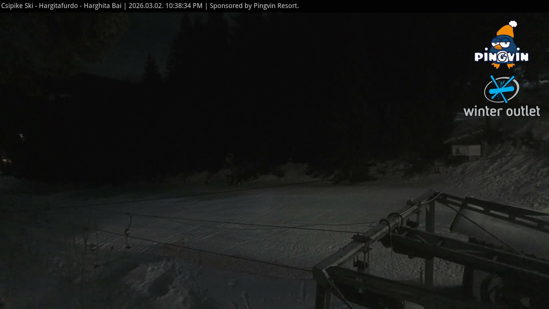 Harghita Băi, Hargitafurdo Ski Slope & Charlift Live Cam - Miercurea Ciuc, Harghita, Romania