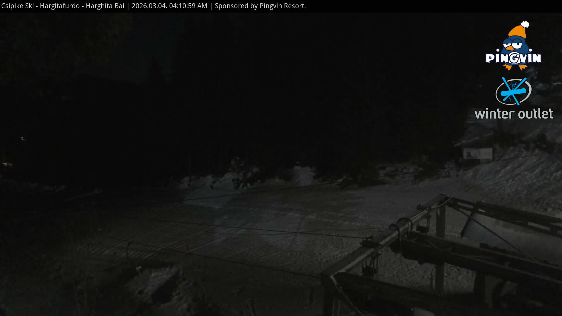 Harghita Băi, Hargitafurdo Ski Slope & Charlift Live Cam - Miercurea Ciuc, Harghita, Romania