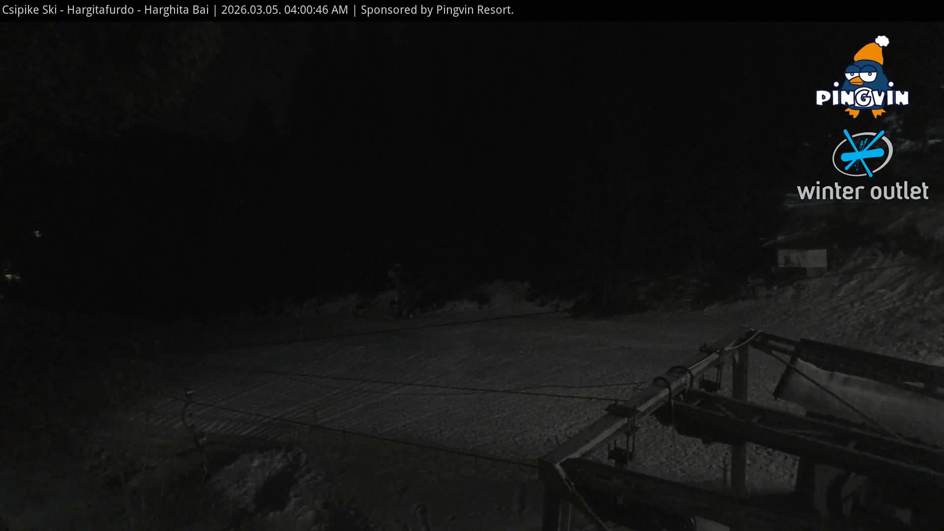 Harghita Băi, Hargitafurdo Ski Slope & Charlift Live Cam - Miercurea Ciuc, Harghita, Romania