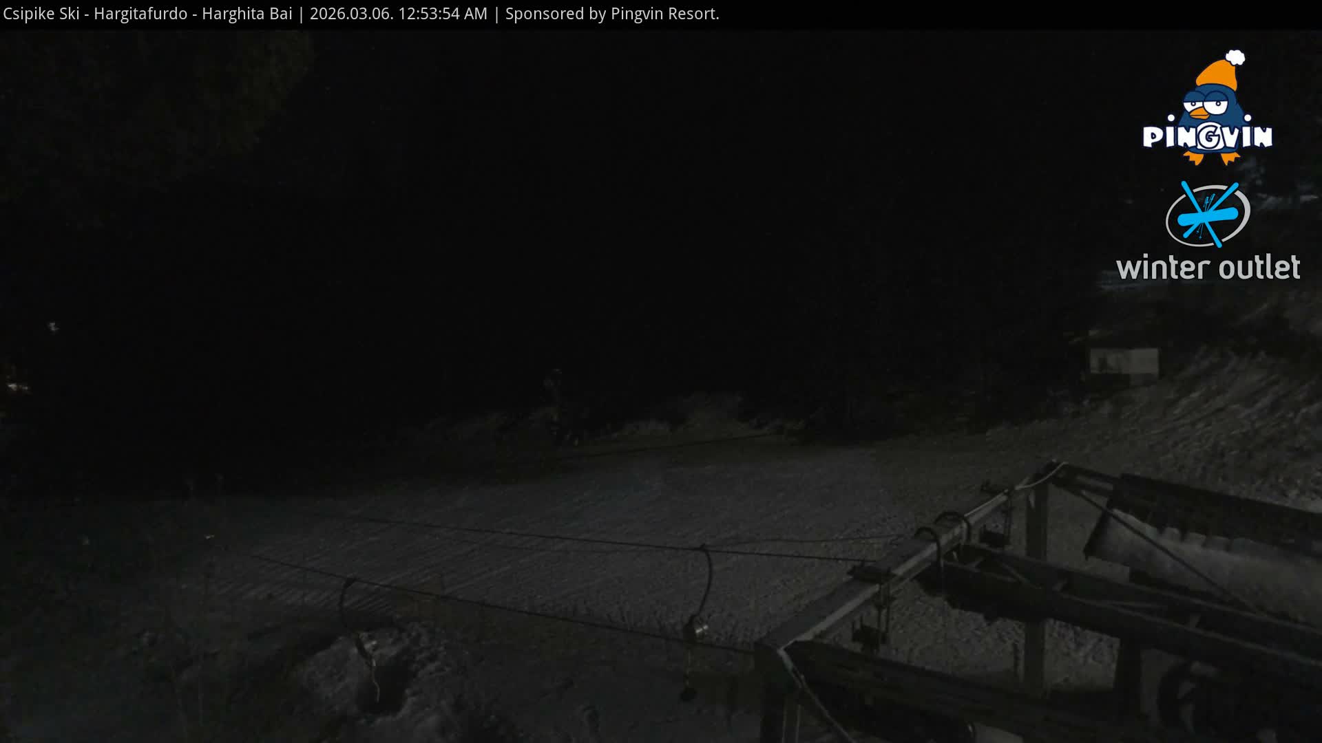 Harghita Băi, Hargitafurdo Ski Slope & Charlift Live Cam - Miercurea Ciuc, Harghita, Romania