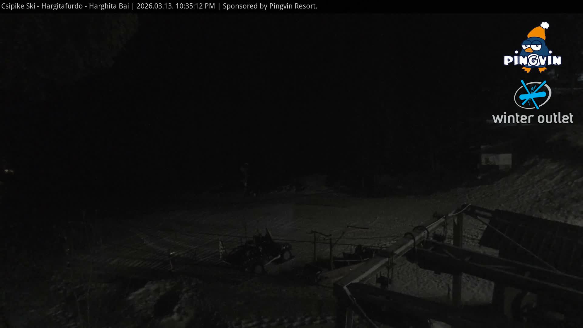 Harghita Băi, Hargitafurdo Ski Slope & Charlift Live Cam - Miercurea Ciuc, Harghita, Romania