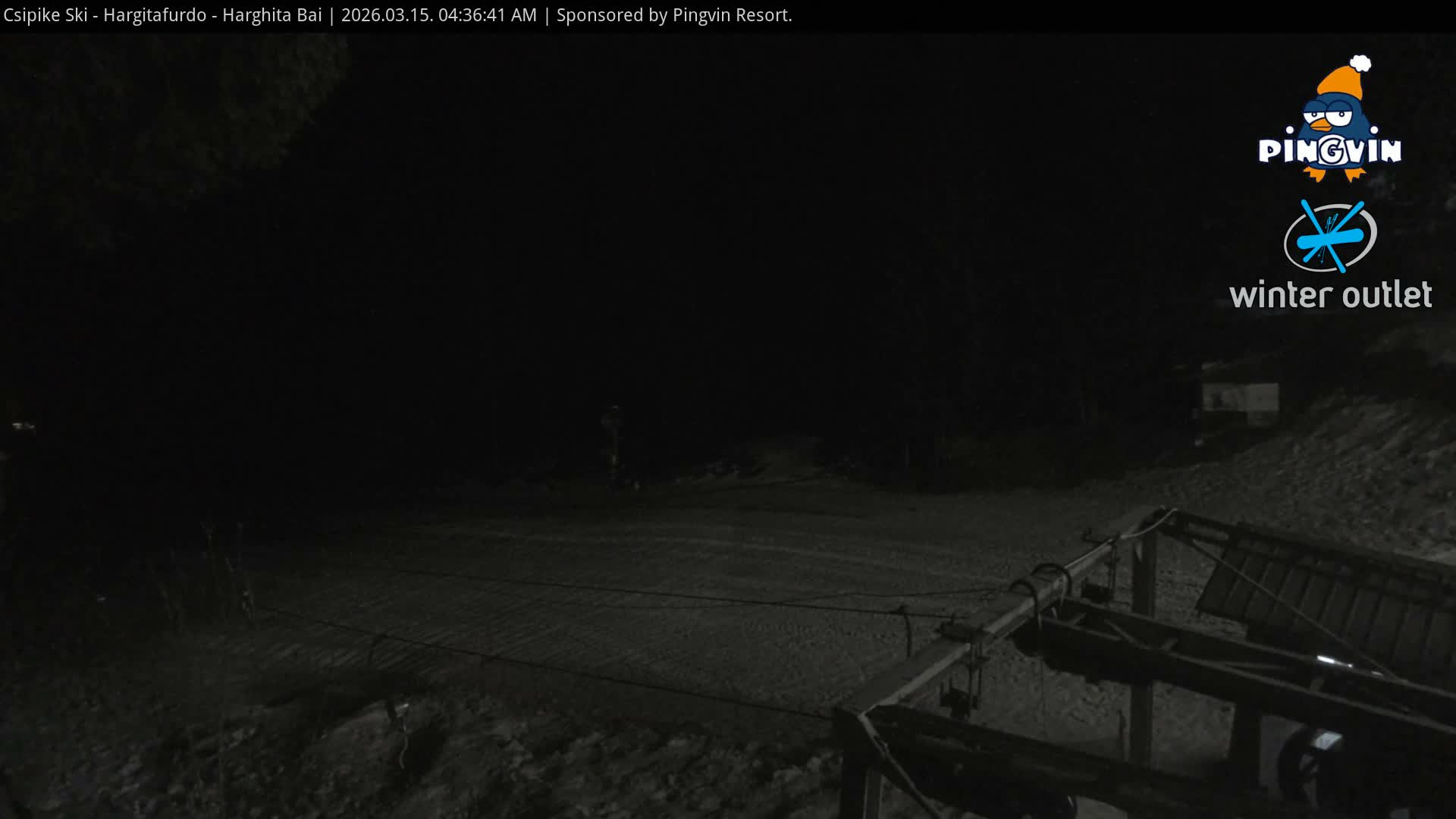 Harghita Băi, Hargitafurdo Ski Slope & Charlift Live Cam - Miercurea Ciuc, Harghita, Romania