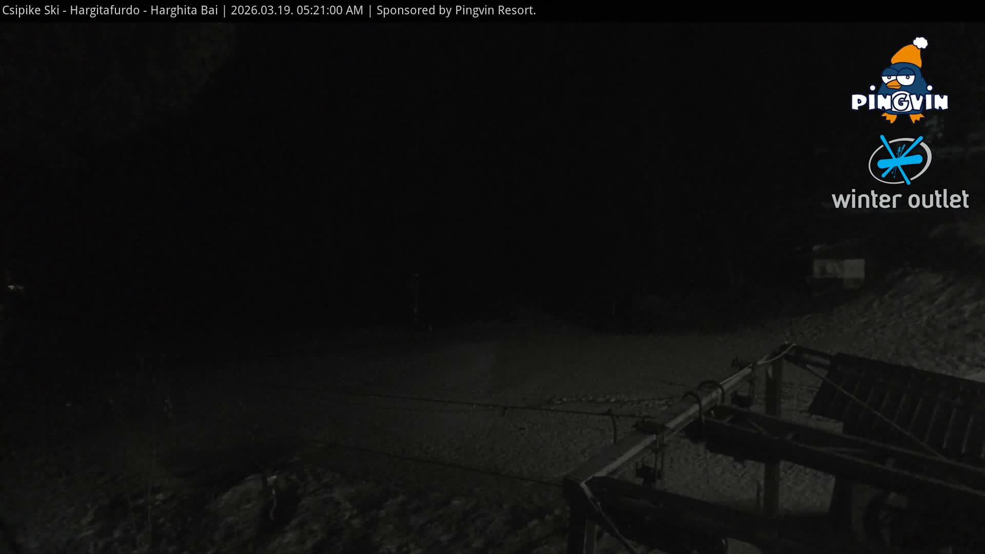 Harghita Băi, Hargitafurdo Ski Slope & Charlift Live Cam - Miercurea Ciuc, Harghita, Romania