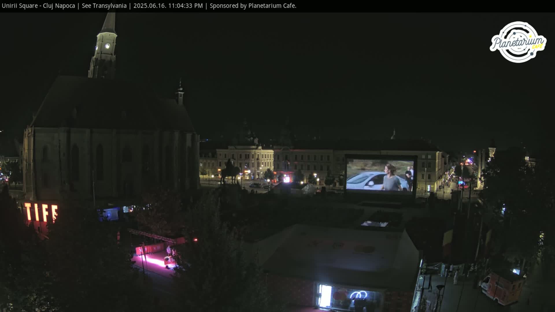 Cluj Napoca, Piata Unirii  Union Square Live Cam - Centru, Cluj-Napoca, Cluj, Romania