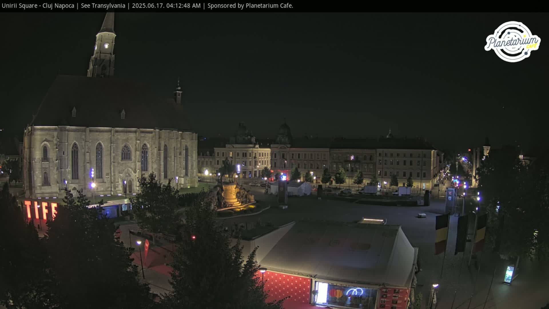 Cluj Napoca, Piata Unirii  Union Square Live Cam - Centru, Cluj-Napoca, Cluj, Romania