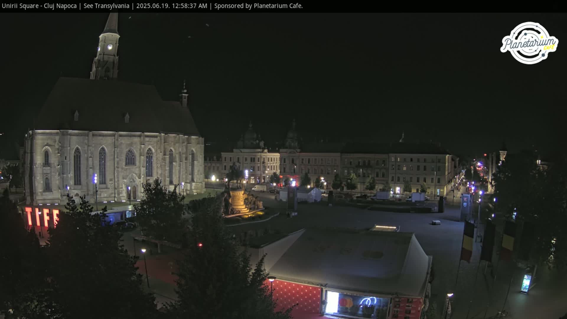 Cluj Napoca, Piata Unirii  Union Square Live Cam - Centru, Cluj-Napoca, Cluj, Romania