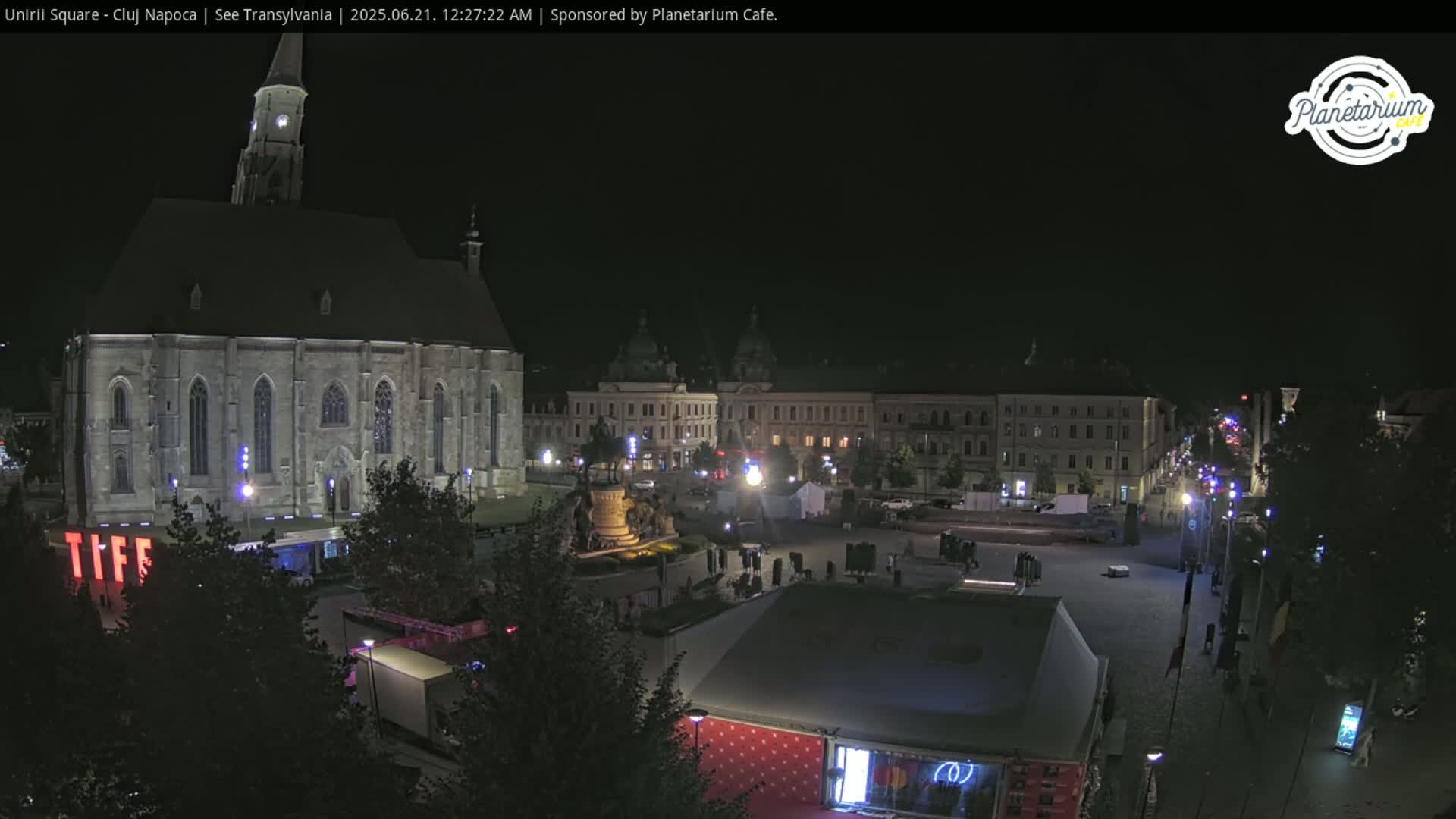 Cluj Napoca, Piata Unirii  Union Square Live Cam - Centru, Cluj-Napoca, Cluj, Romania