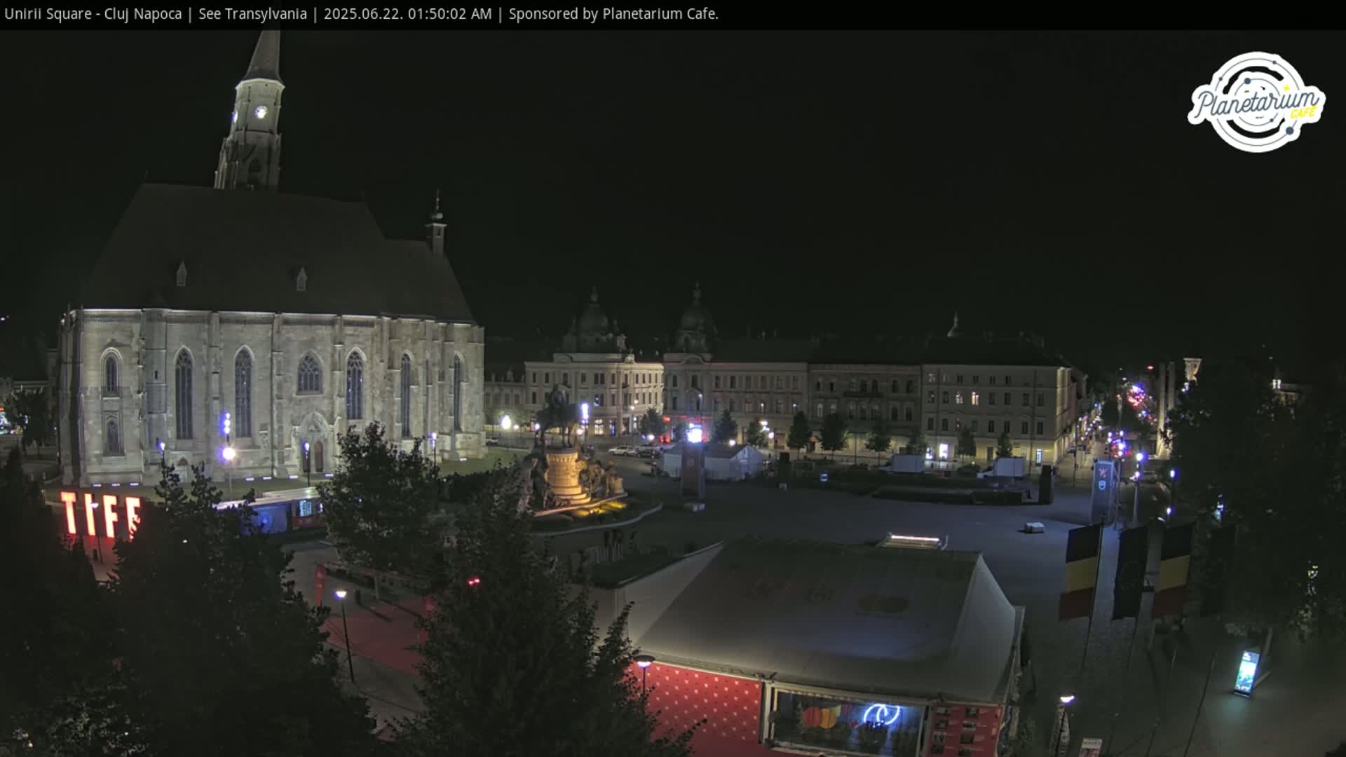 Cluj Napoca, Piata Unirii  Union Square Live Cam - Centru, Cluj-Napoca, Cluj, Romania