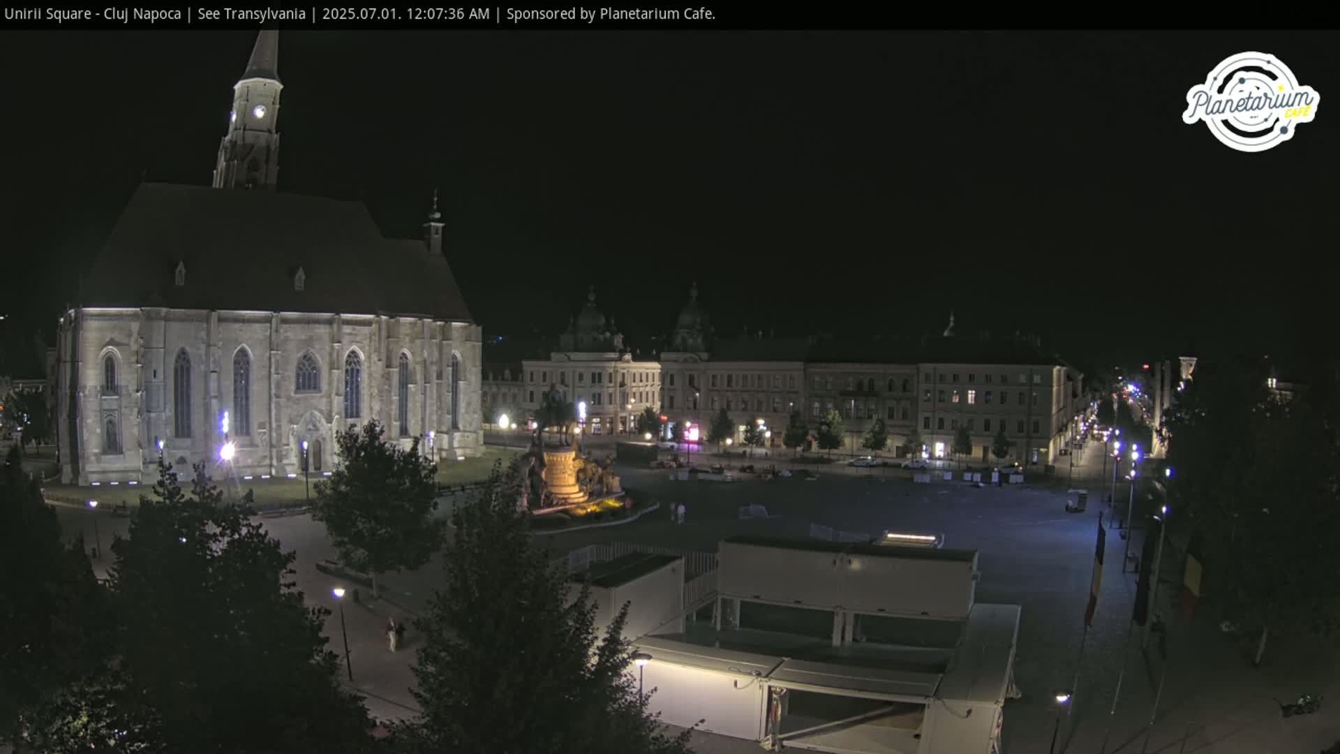 Cluj Napoca, Piata Unirii  Union Square Live Cam - Centru, Cluj-Napoca, Cluj, Romania