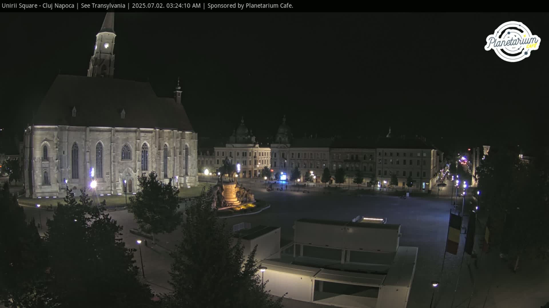 Cluj Napoca, Piata Unirii  Union Square Live Cam - Centru, Cluj-Napoca, Cluj, Romania