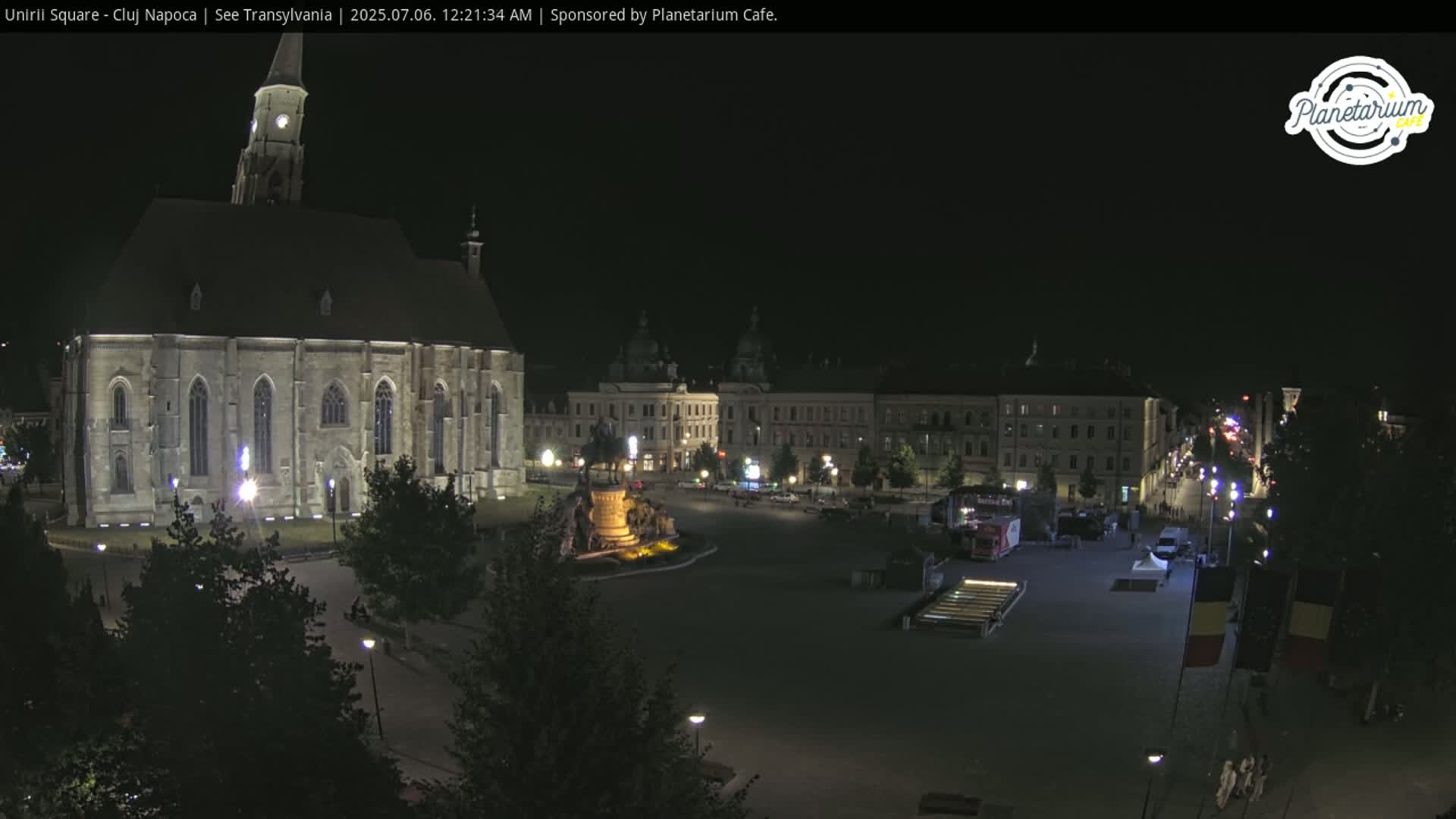 Cluj Napoca, Piata Unirii  Union Square Live Cam - Centru, Cluj-Napoca, Cluj, Romania