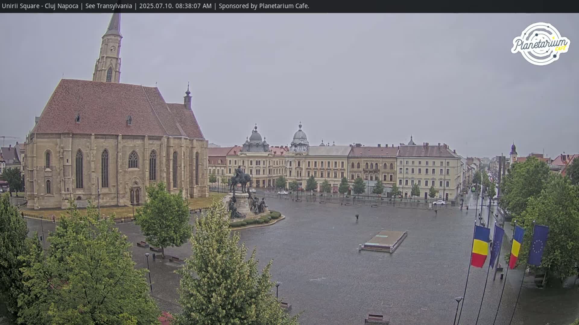 Cluj Napoca, Piata Unirii  Union Square Live Cam - Centru, Cluj-Napoca, Cluj, Romania