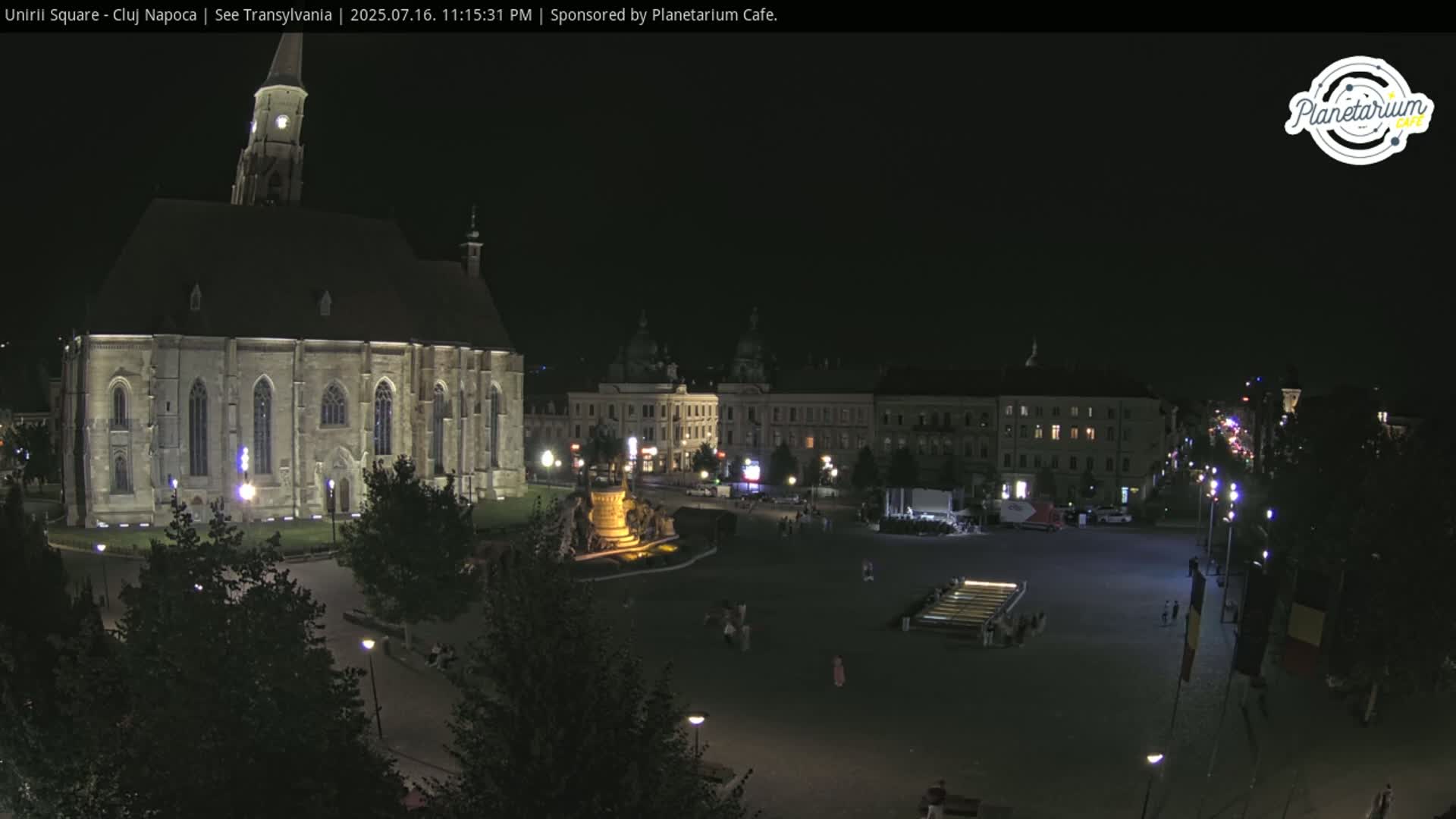 Cluj Napoca, Piata Unirii  Union Square Live Cam - Centru, Cluj-Napoca, Cluj, Romania