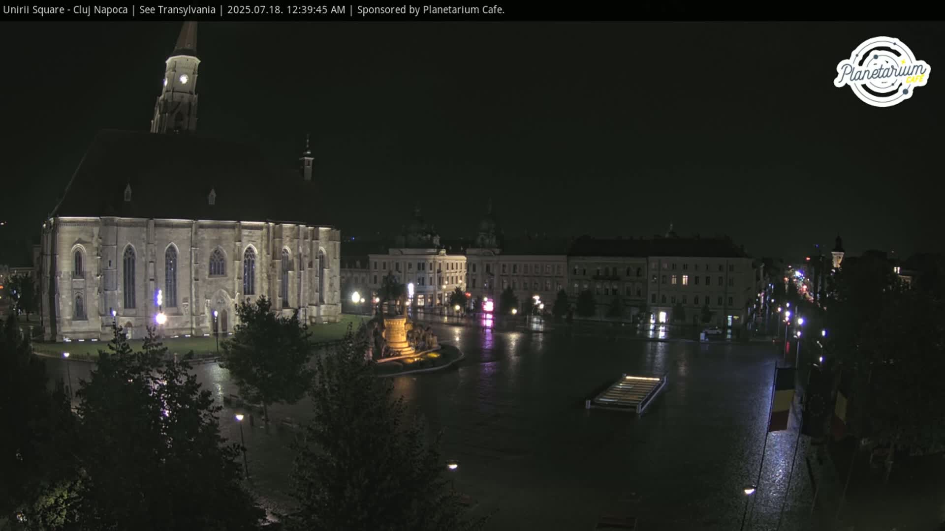 Cluj Napoca, Piata Unirii  Union Square Live Cam - Centru, Cluj-Napoca, Cluj, Romania