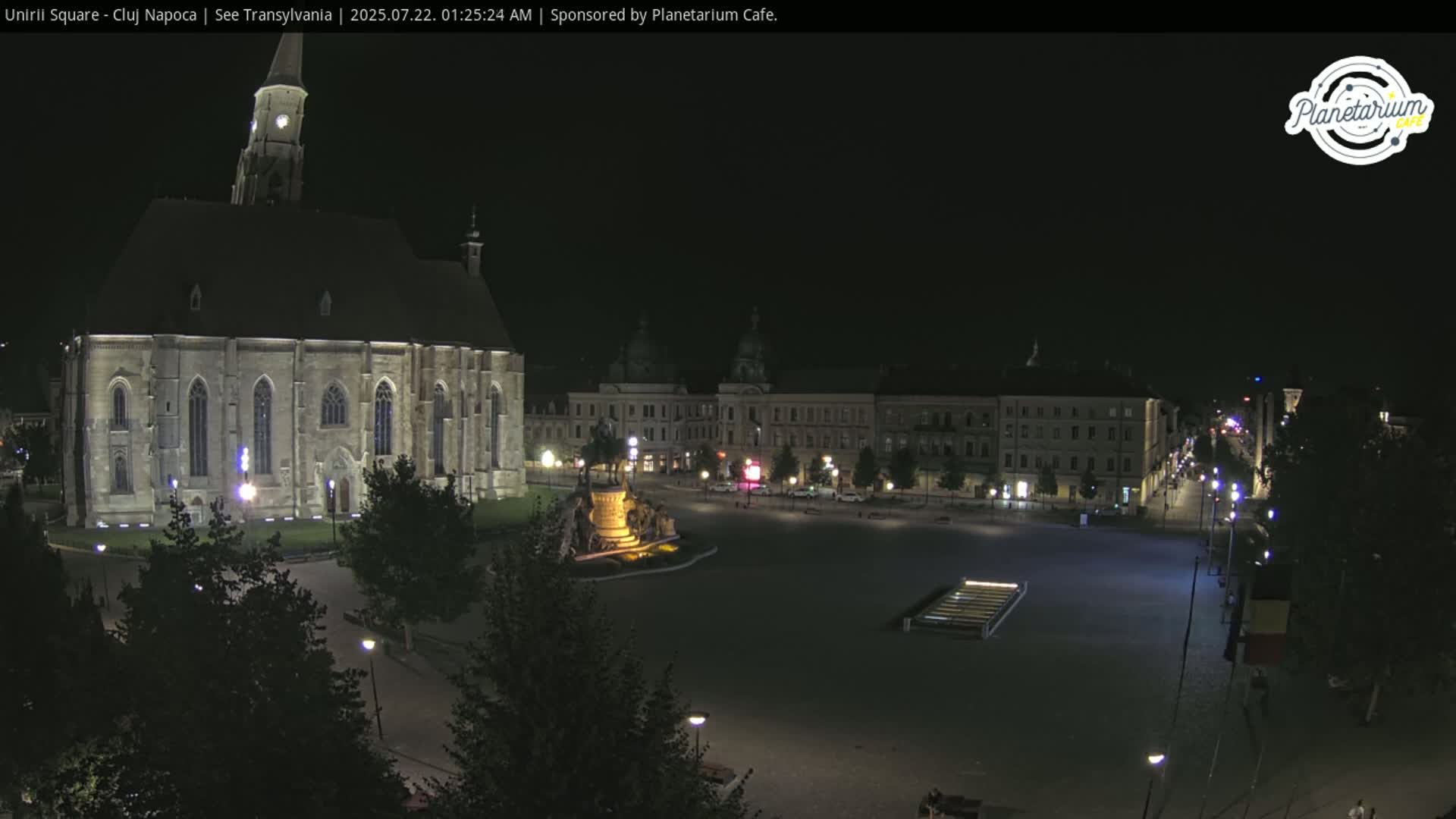 Cluj Napoca, Piata Unirii  Union Square Live Cam - Centru, Cluj-Napoca, Cluj, Romania