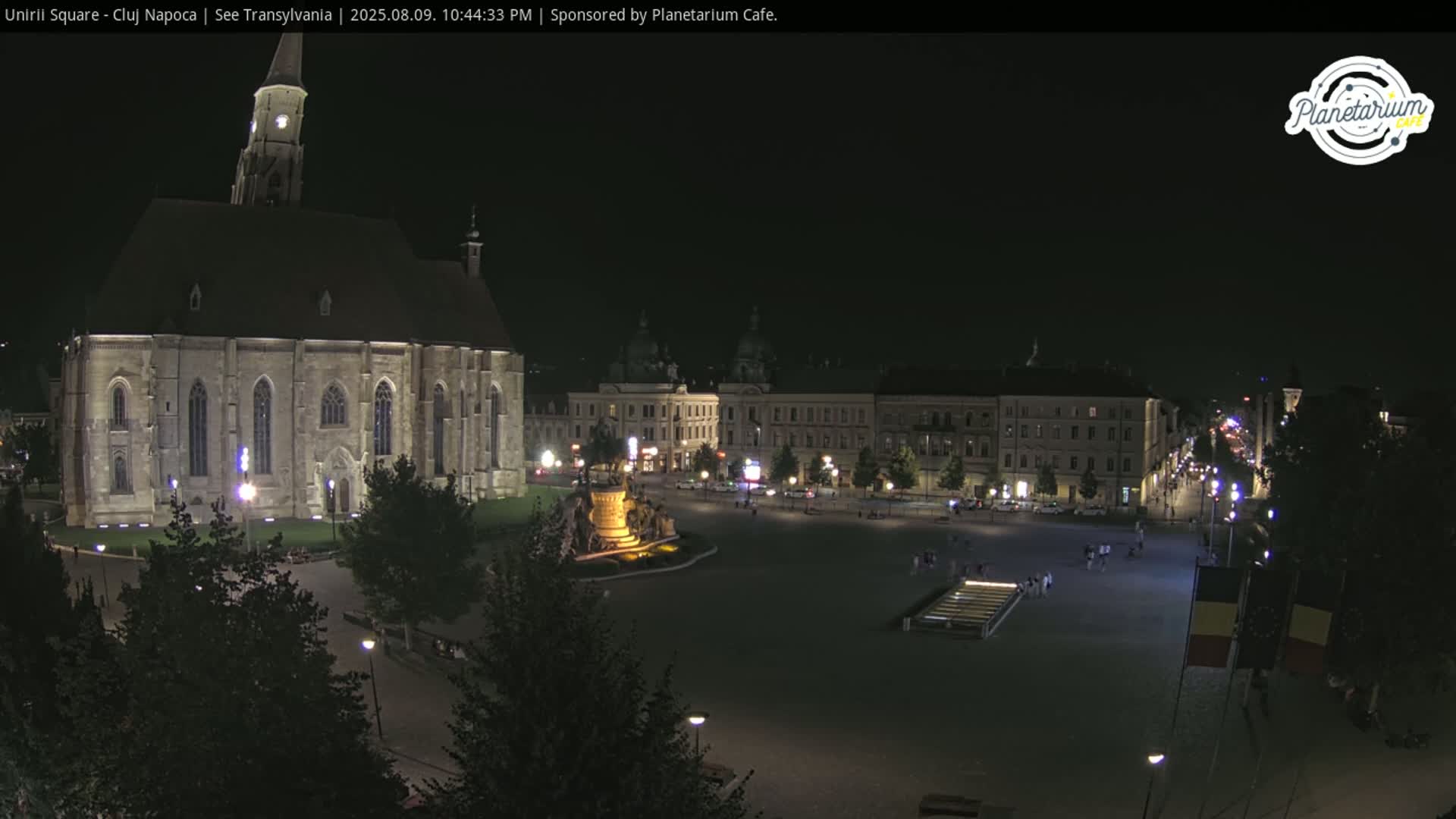 Cluj Napoca, Piata Unirii  Union Square Live Cam - Centru, Cluj-Napoca, Cluj, Romania