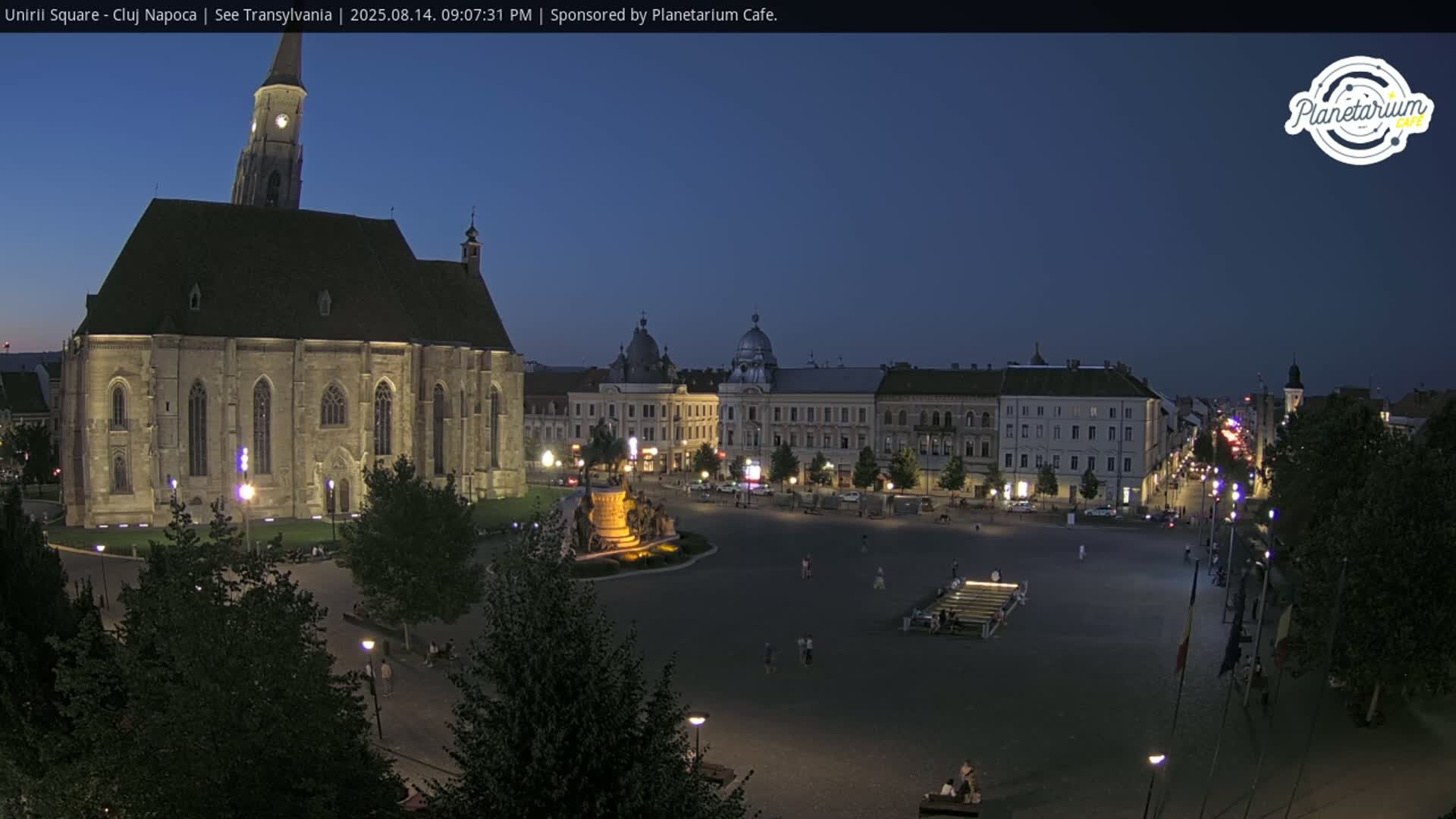 Cluj Napoca, Piata Unirii  Union Square Live Cam - Centru, Cluj-Napoca, Cluj, Romania