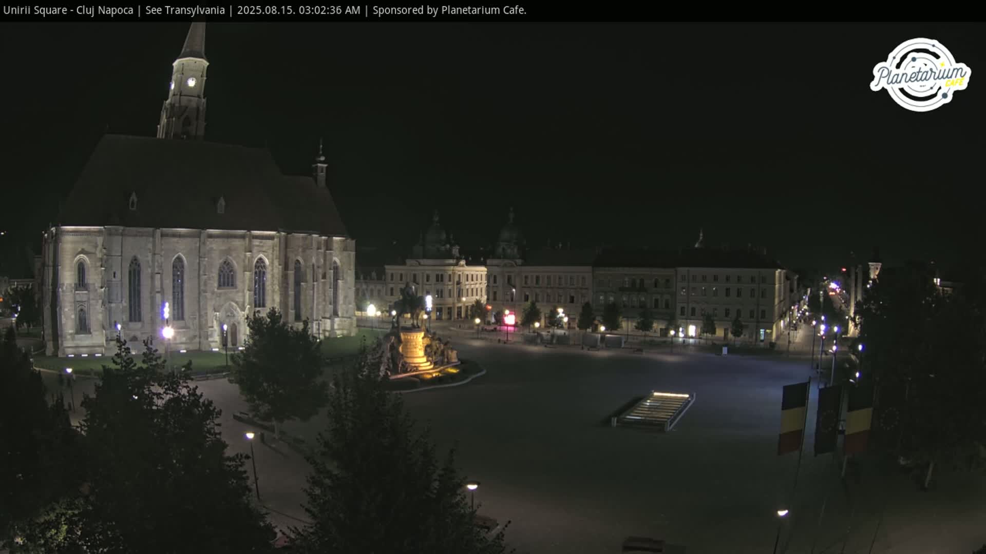 Cluj Napoca, Piata Unirii  Union Square Live Cam - Centru, Cluj-Napoca, Cluj, Romania