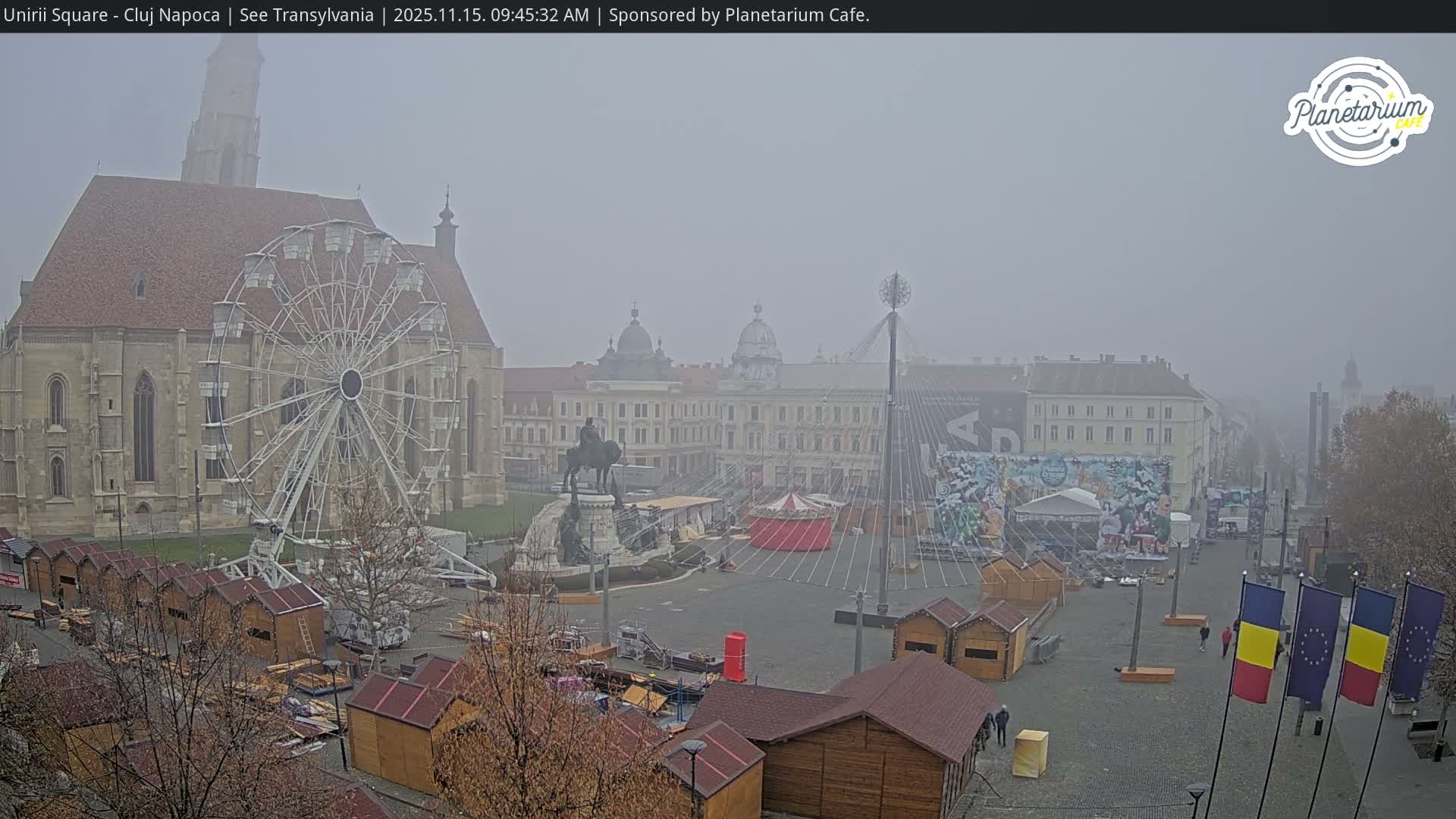 Cluj Napoca, Piata Unirii  Union Square Live Cam - Centru, Cluj-Napoca, Cluj, Romania