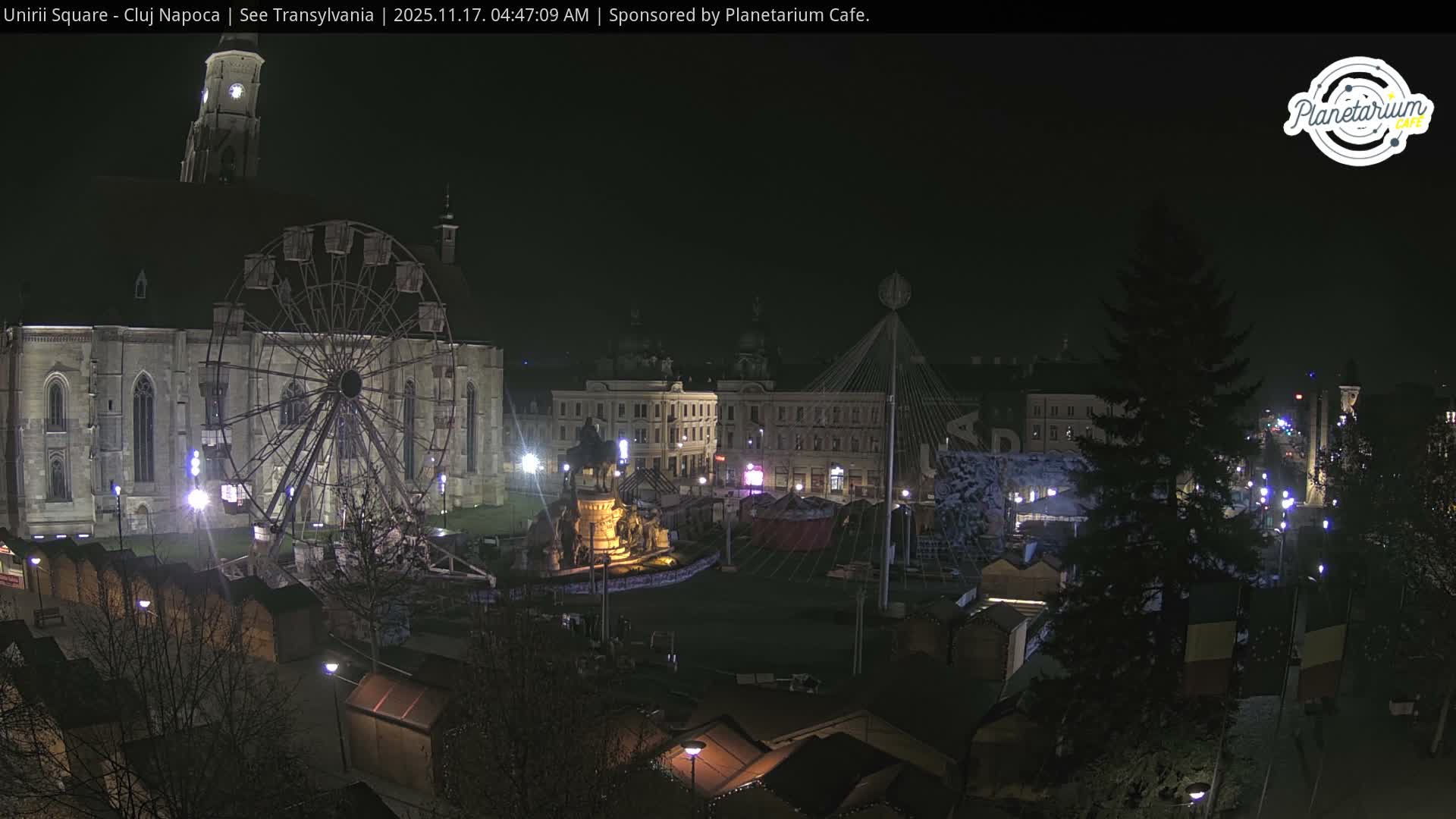 Cluj Napoca, Piata Unirii  Union Square Live Cam - Centru, Cluj-Napoca, Cluj, Romania