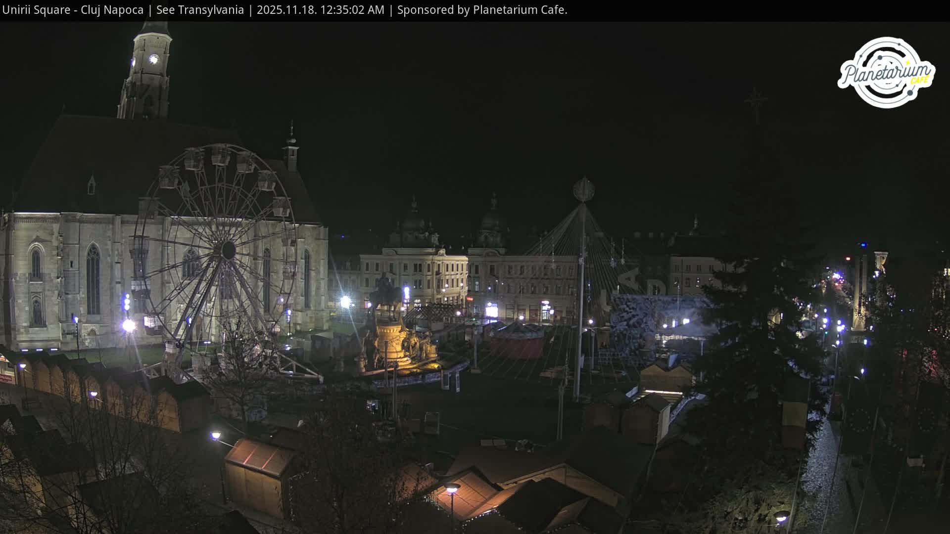 Cluj Napoca, Piata Unirii  Union Square Live Cam - Centru, Cluj-Napoca, Cluj, Romania