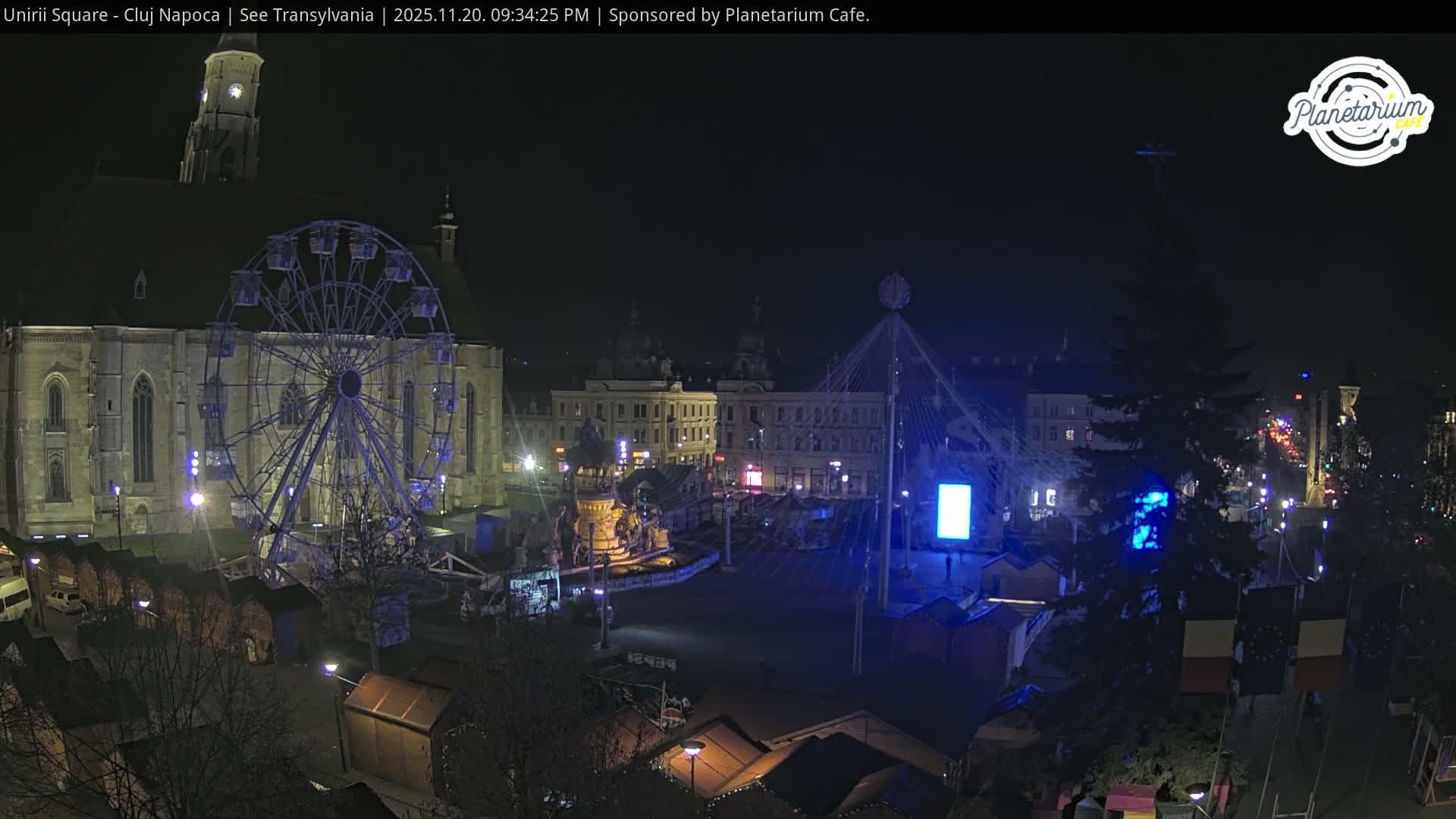 Cluj Napoca, Piata Unirii  Union Square Live Cam - Centru, Cluj-Napoca, Cluj, Romania
