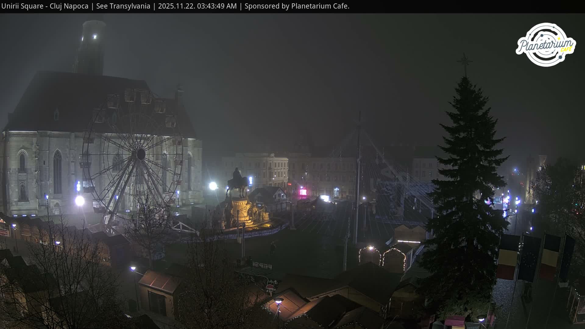 Cluj Napoca, Piata Unirii  Union Square Live Cam - Centru, Cluj-Napoca, Cluj, Romania