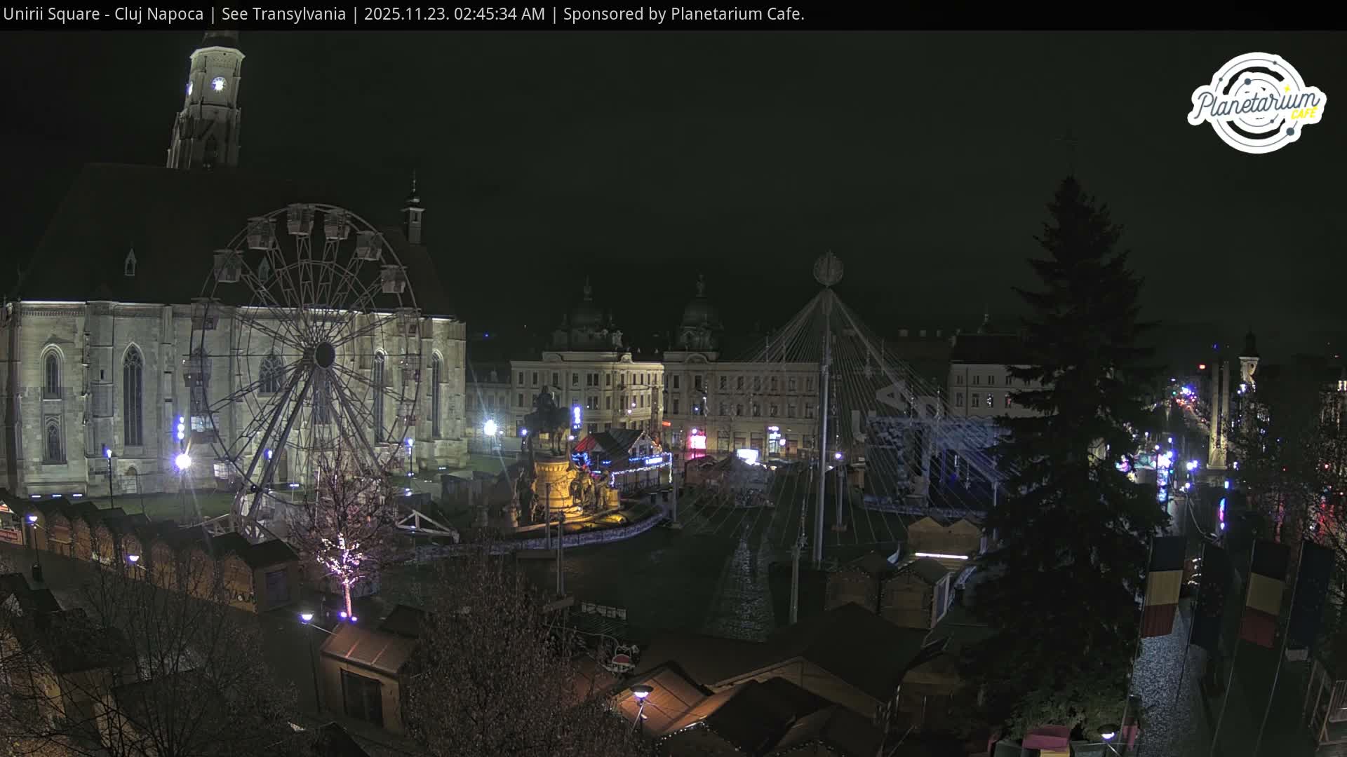 Cluj Napoca, Piata Unirii  Union Square Live Cam - Centru, Cluj-Napoca, Cluj, Romania
